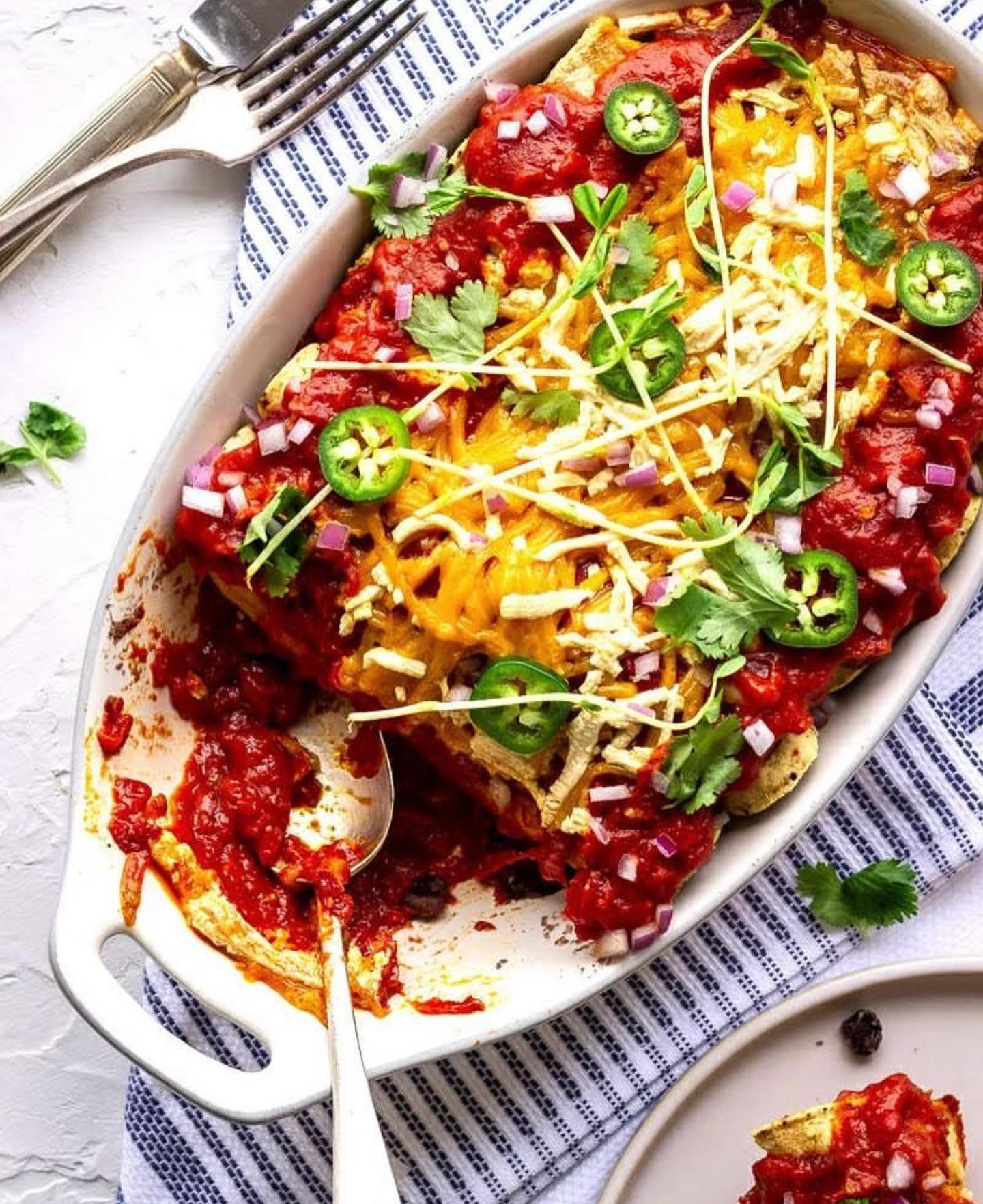 Vegan Black Bean Enchiladas
