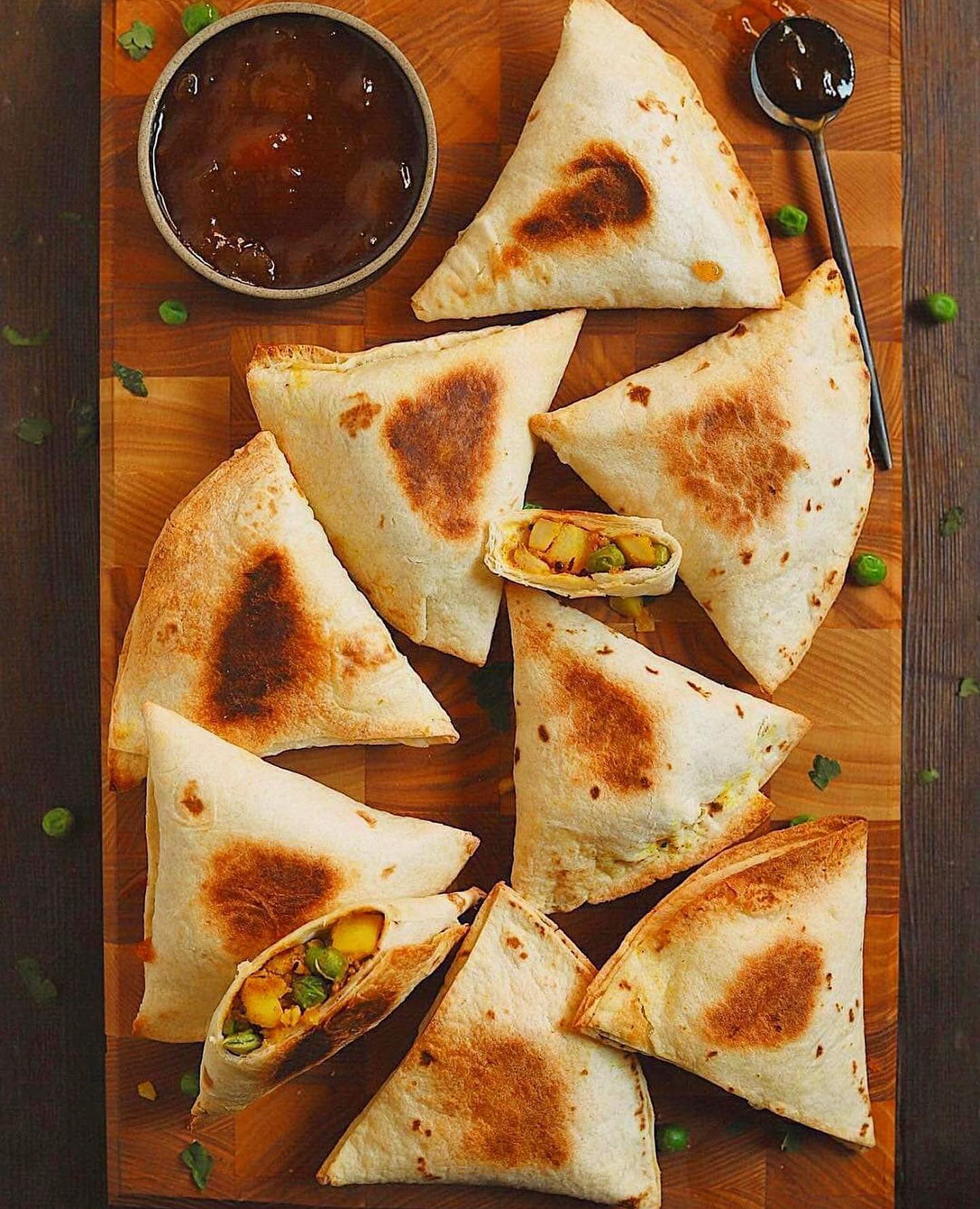 Wrap and Bake Samosas