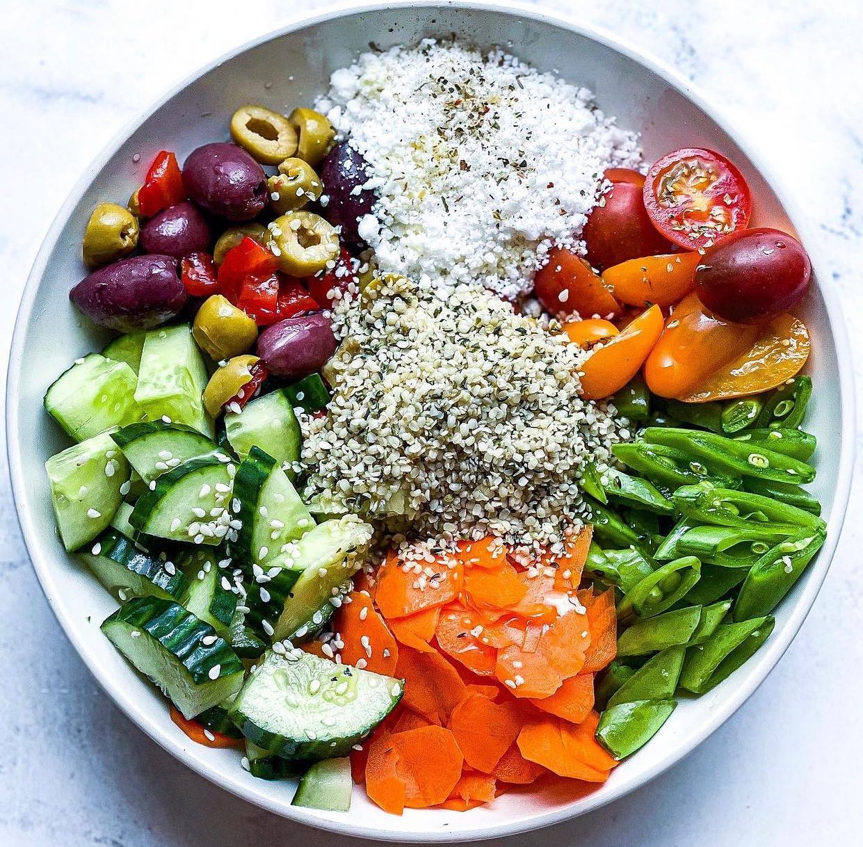 Easy Vegan Salad Bowl