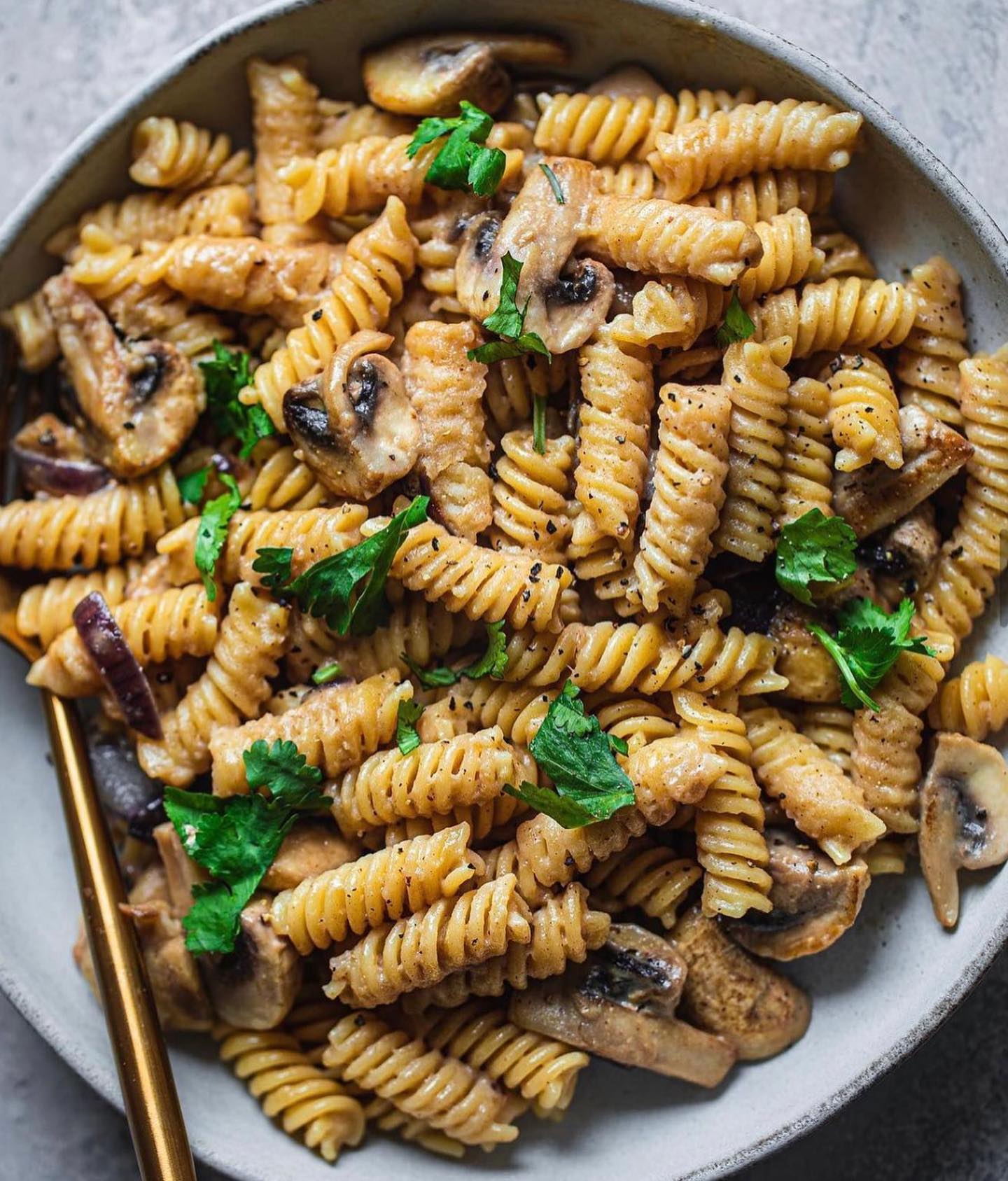 Creamy Pasta with Mushrooms