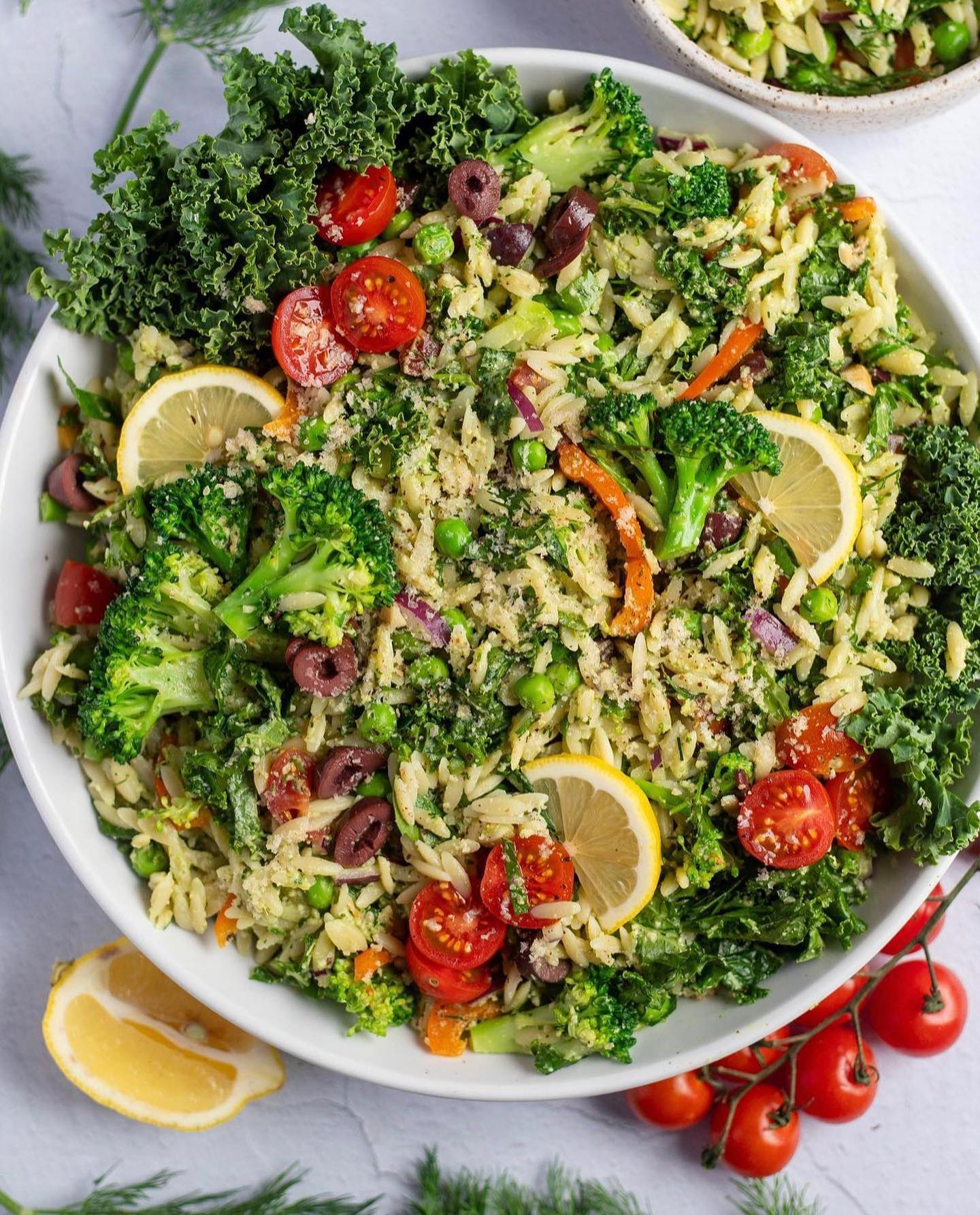 Orzo Primavera Pasta Salad