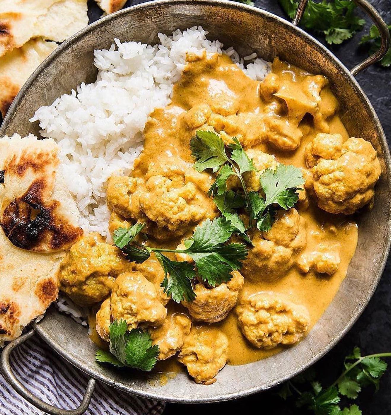 Indian-Style Coconut Cauliflower Curry