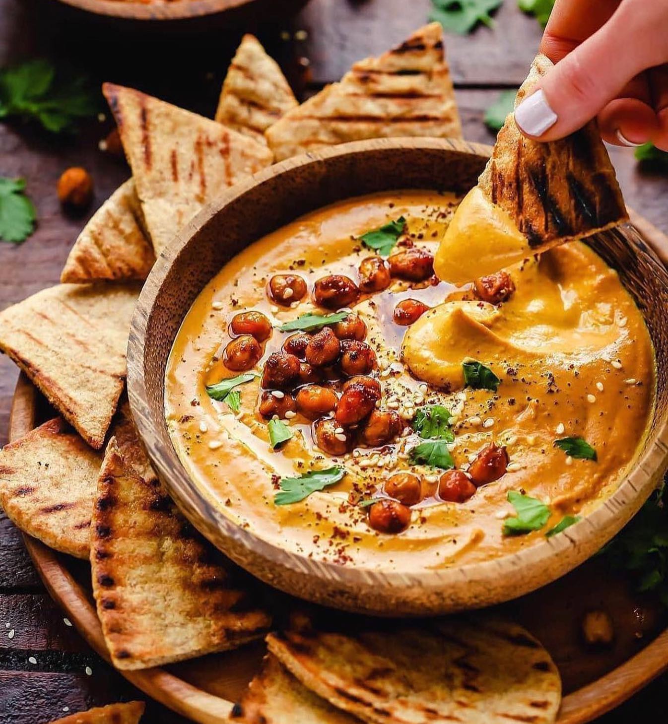 Creamy Dreamy Golden Hummus
