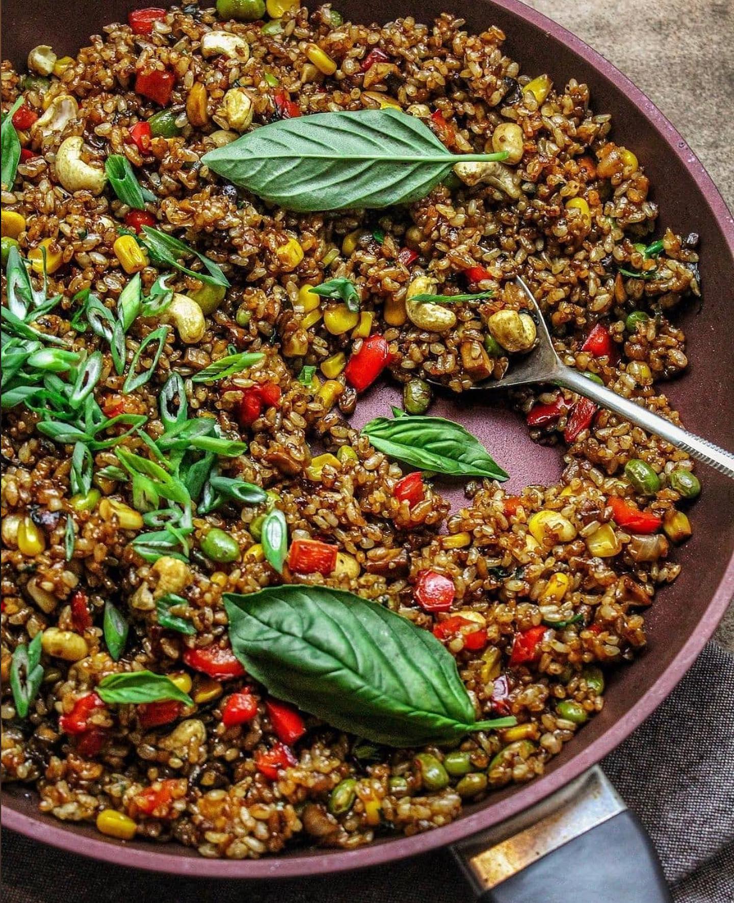 Cashew Basil Fried Rice