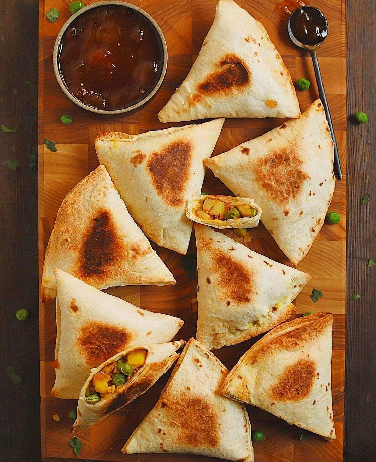 Wrap and Bake Samosas