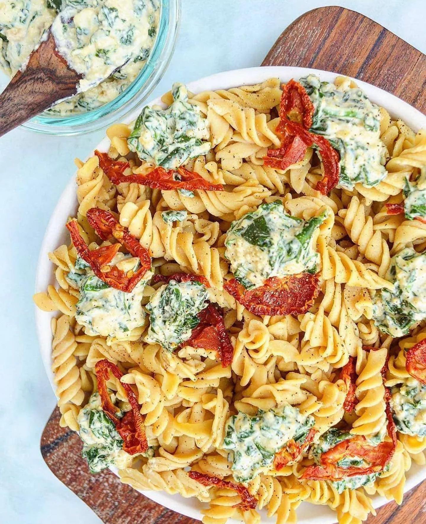 Vegan Almond Ricotta Stuffed Pasta Shells