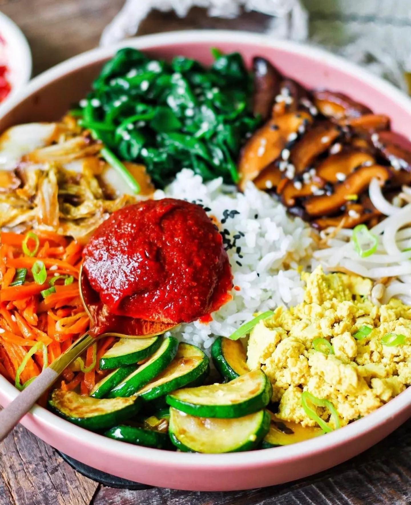 Vegan Bibimbap Rice Bowl
