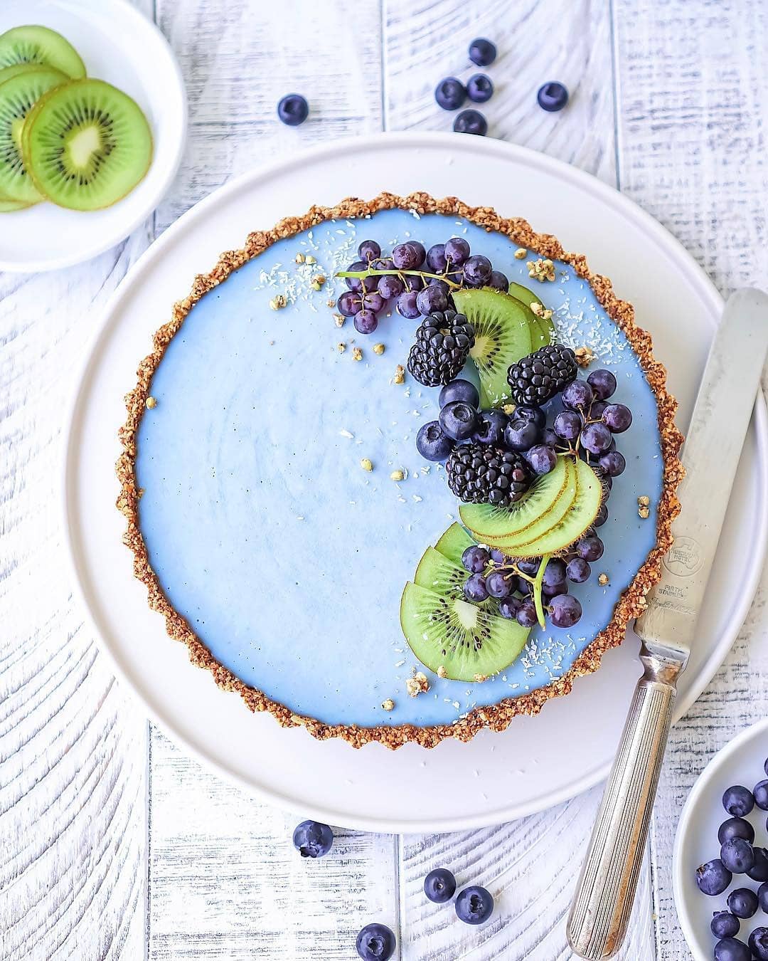 Vegan Gluten-Free Mint Chocolate Tart
