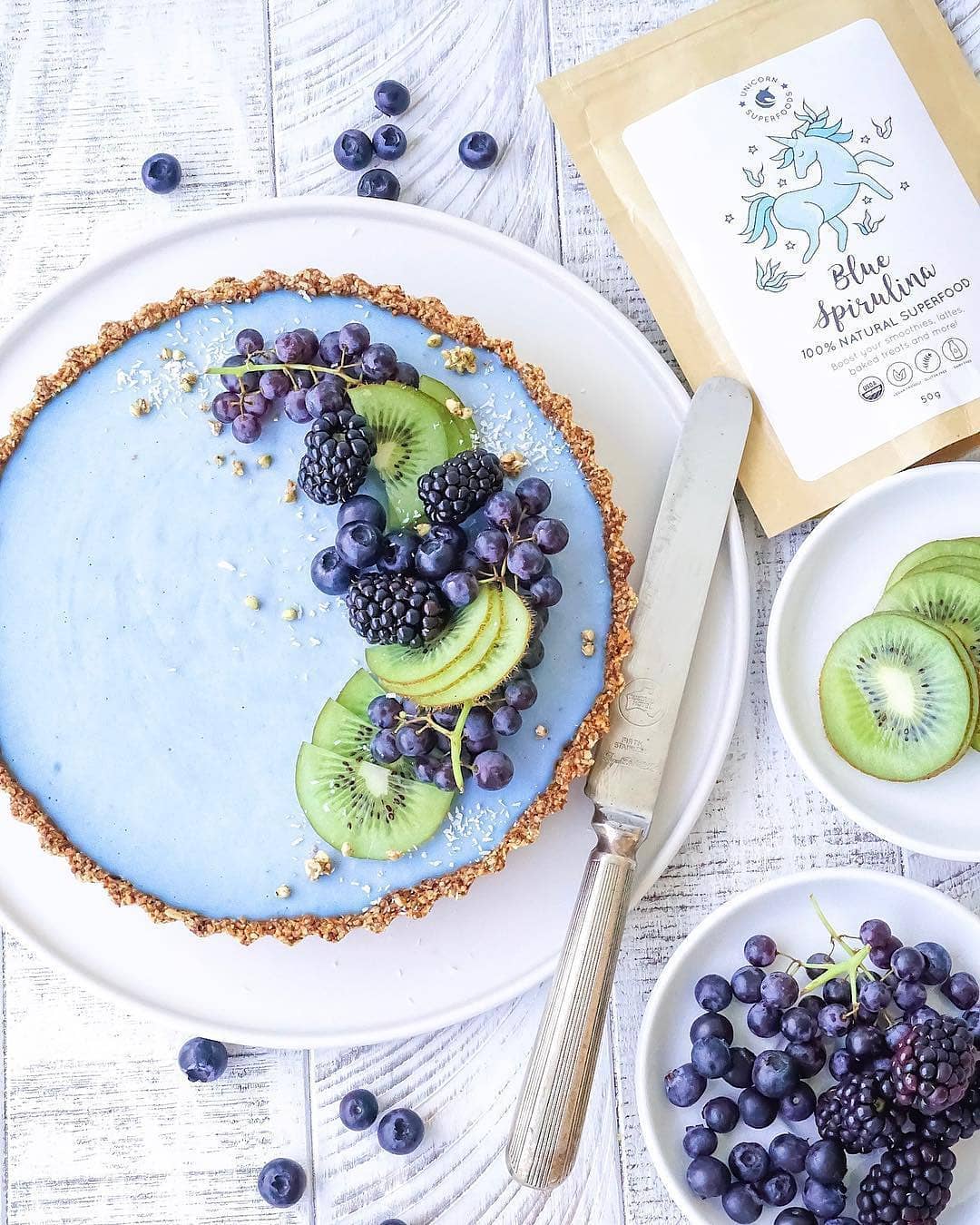 Vegan Gluten-Free Mint Chocolate Tart