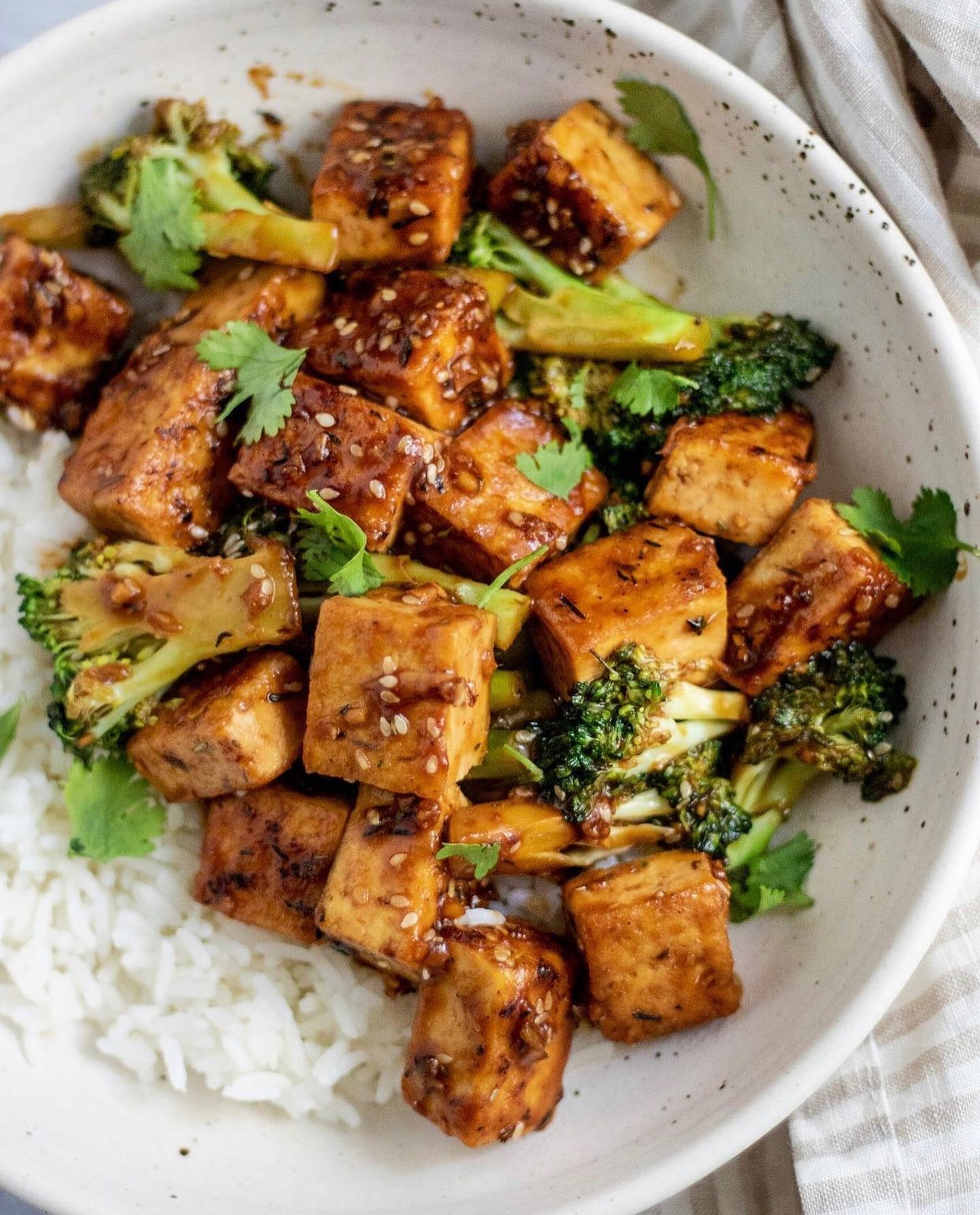 Tofu Broccoli Stir Fry