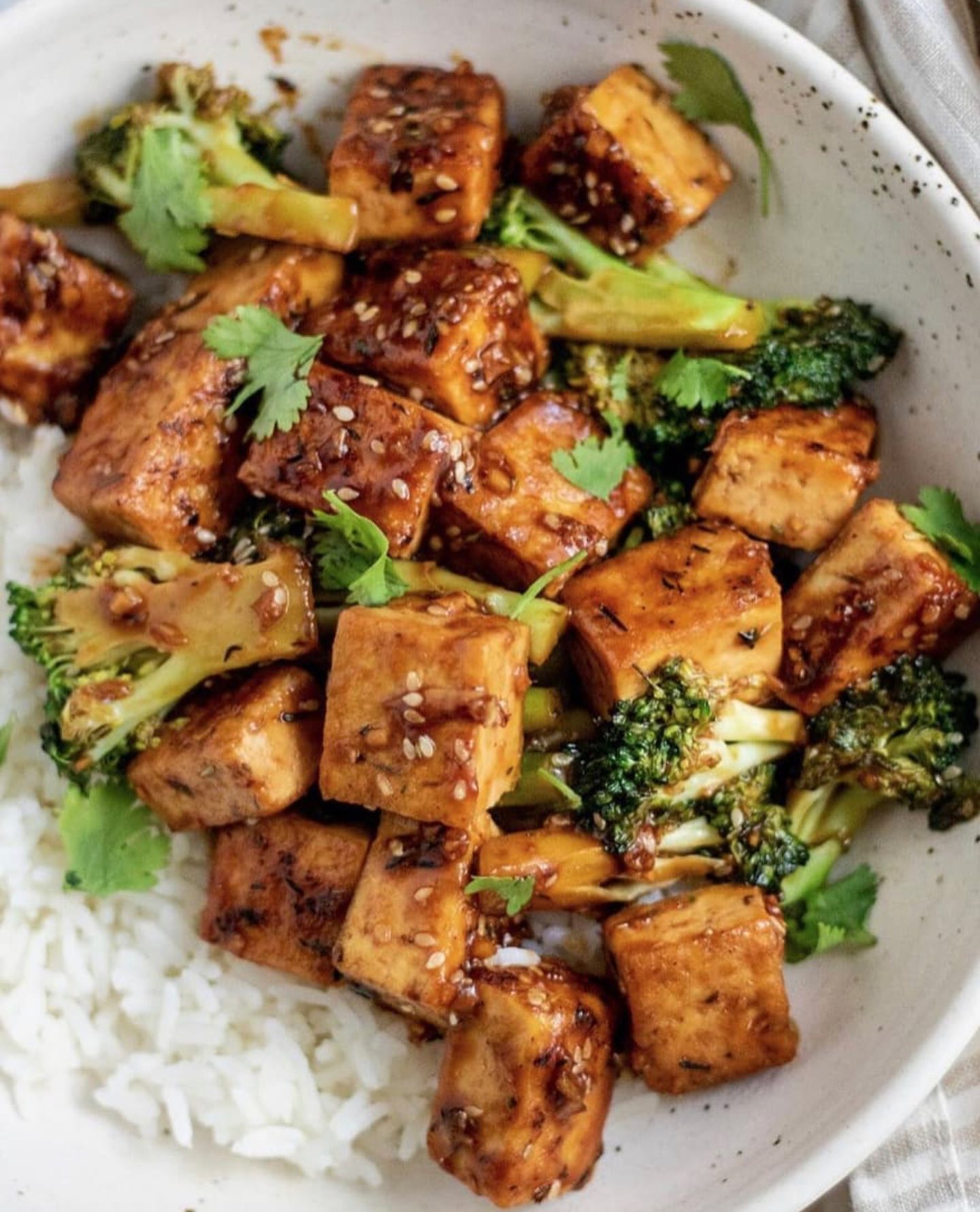 Tofu Broccoli Stir Fry