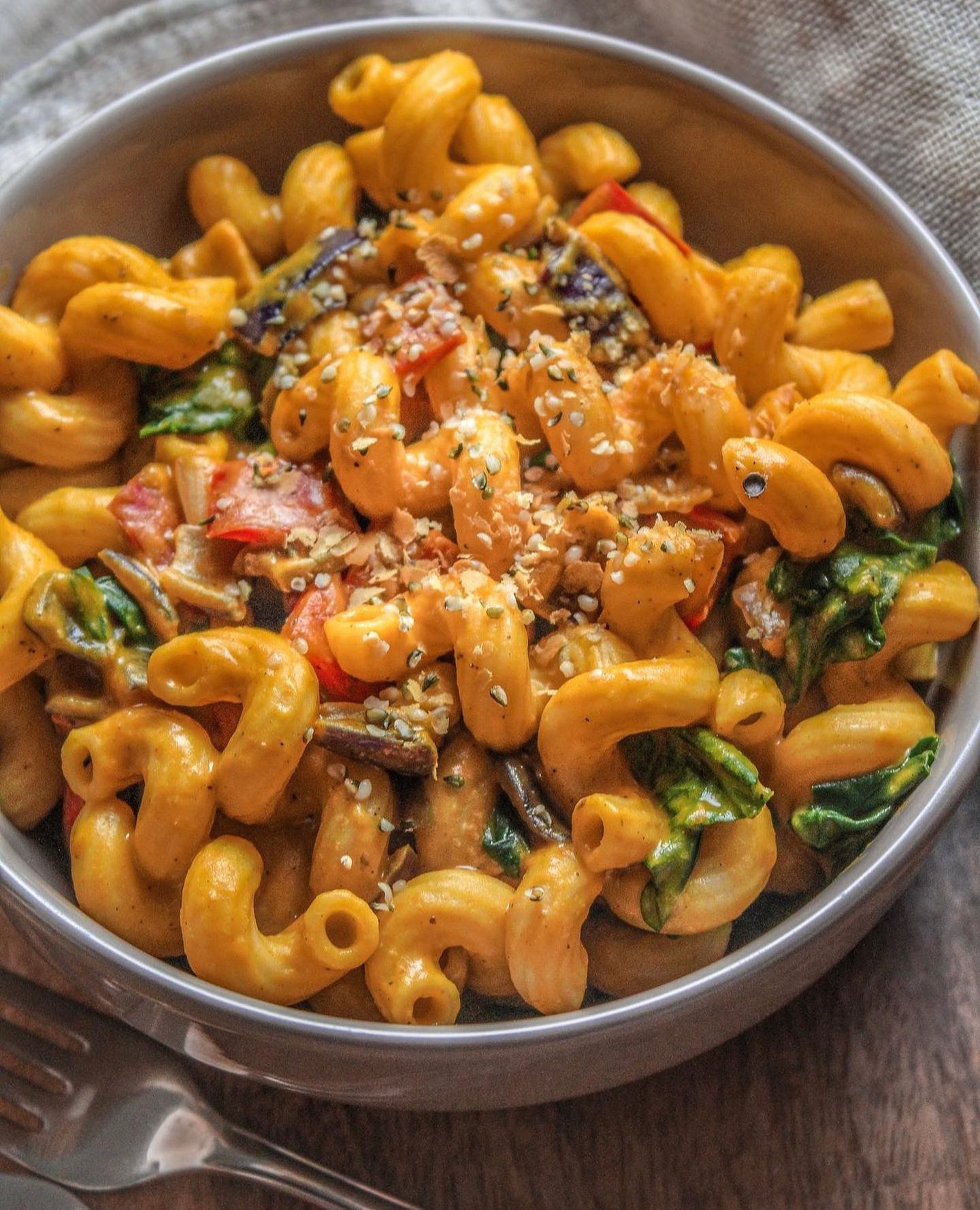 Cheesy Buttercup Squash Tortiglioni