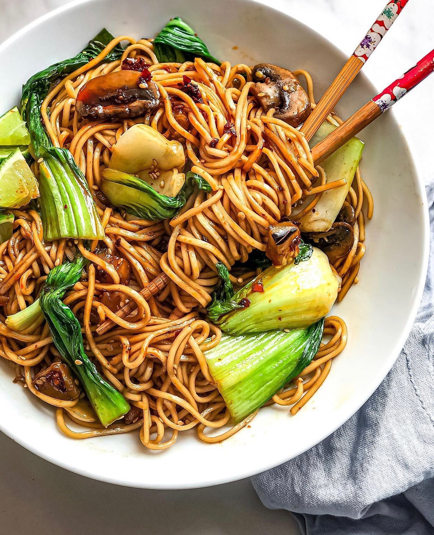 Spicy Sesame Noodles