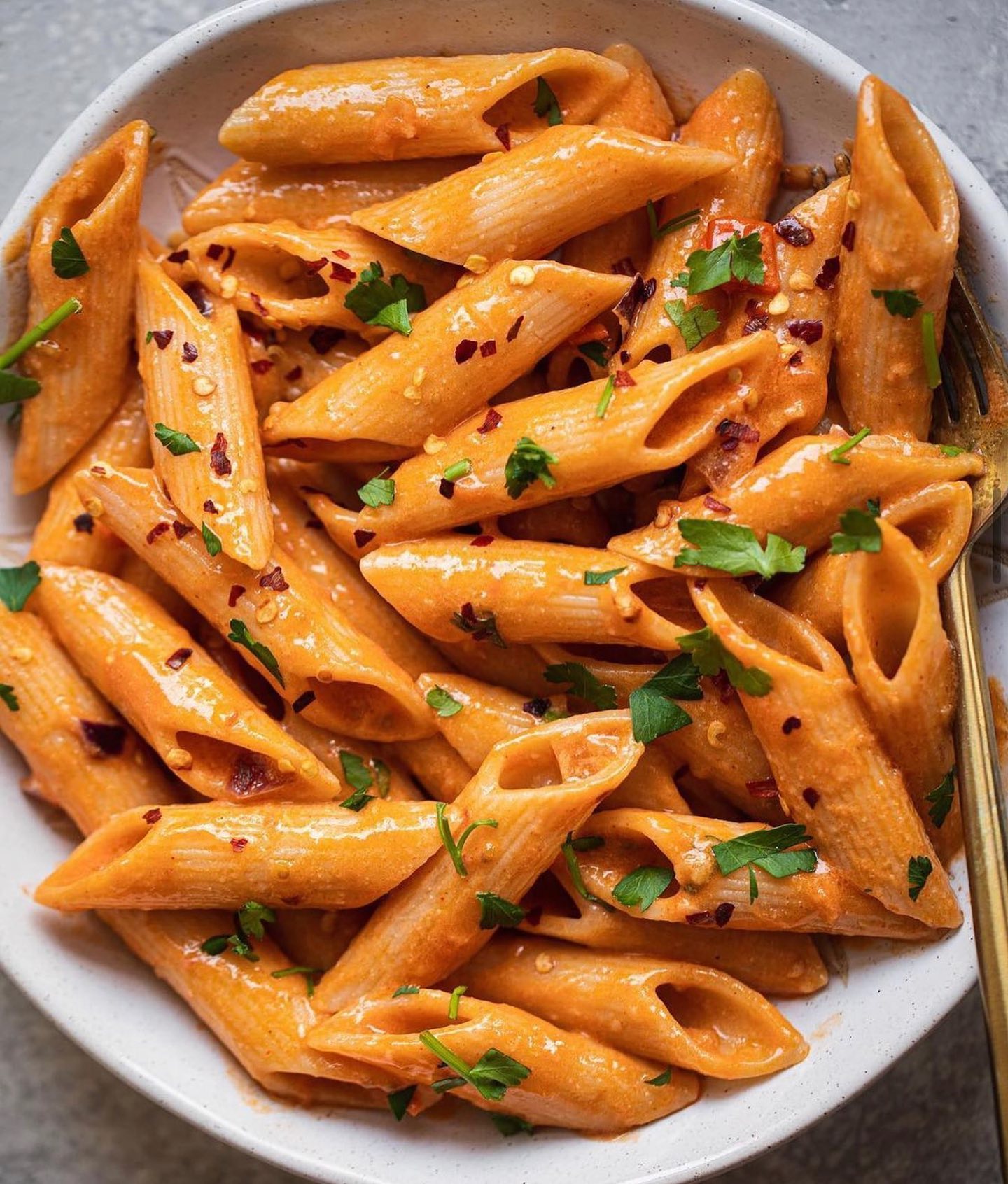 Vegan Coconut Tomato Pasta