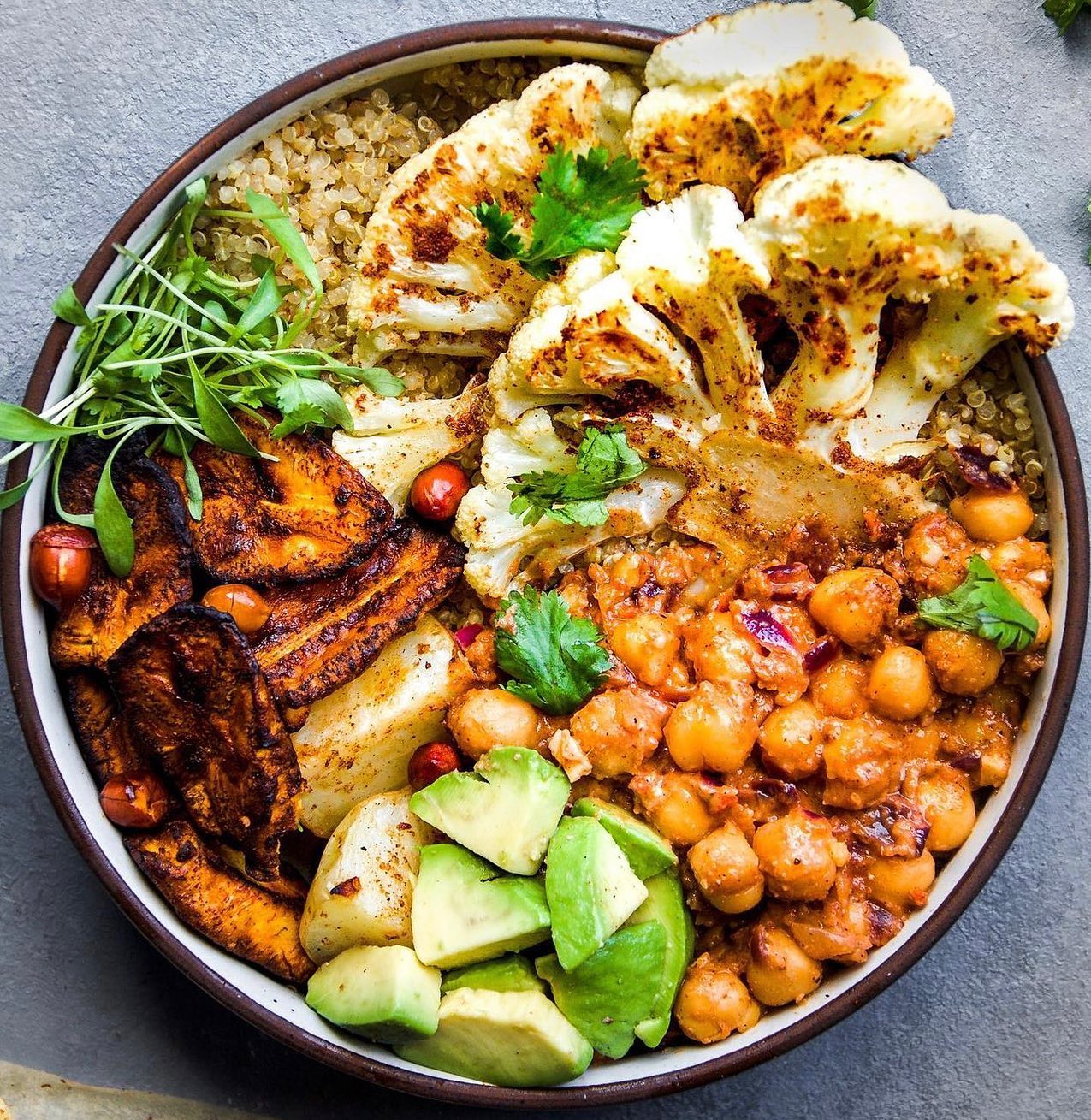 Jamaican Inspired Veggie Bowl