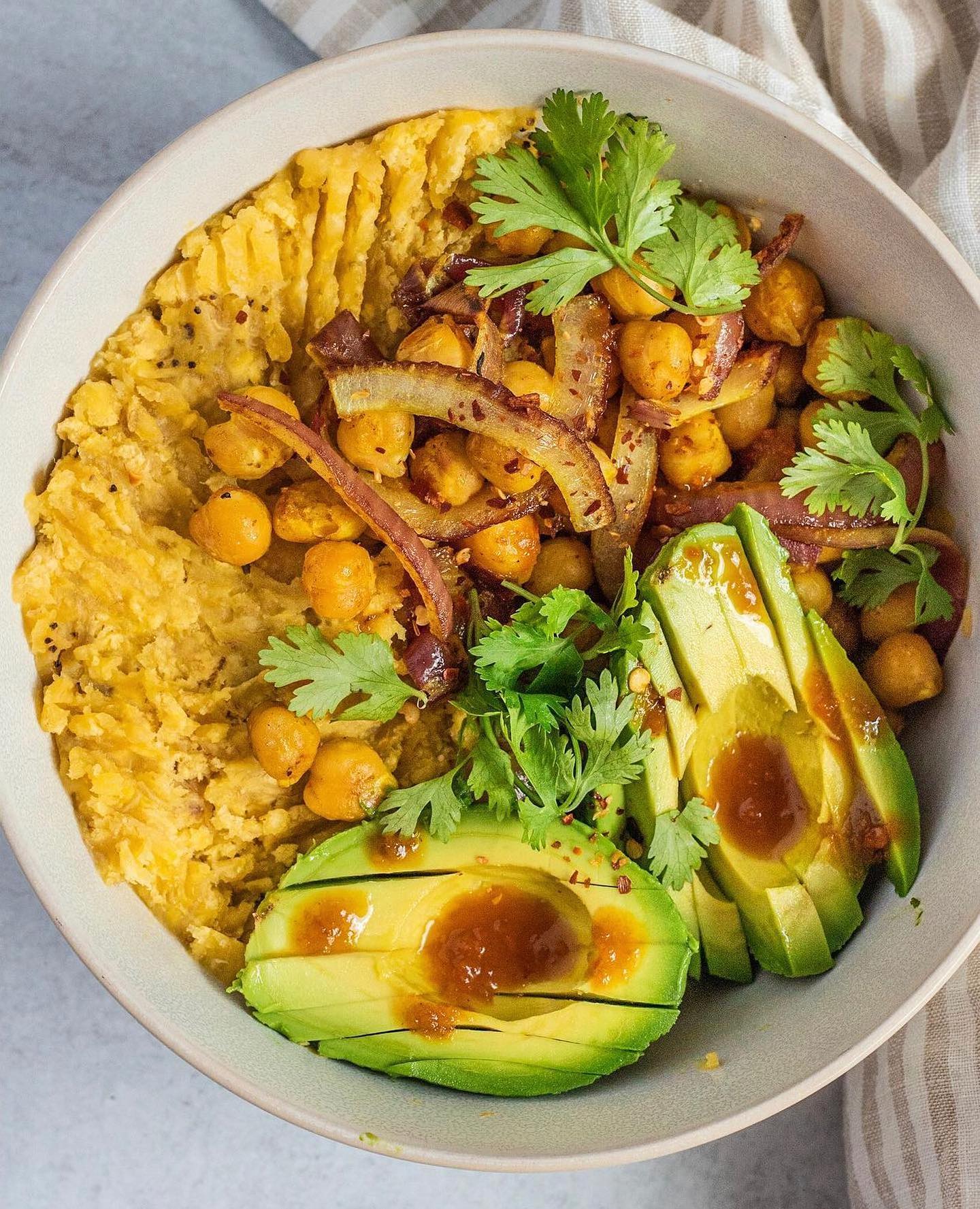 Savory Plantain Breakfast Bowl