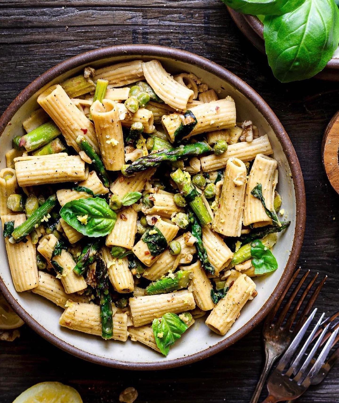 Lemon Asparagus Spring Pasta