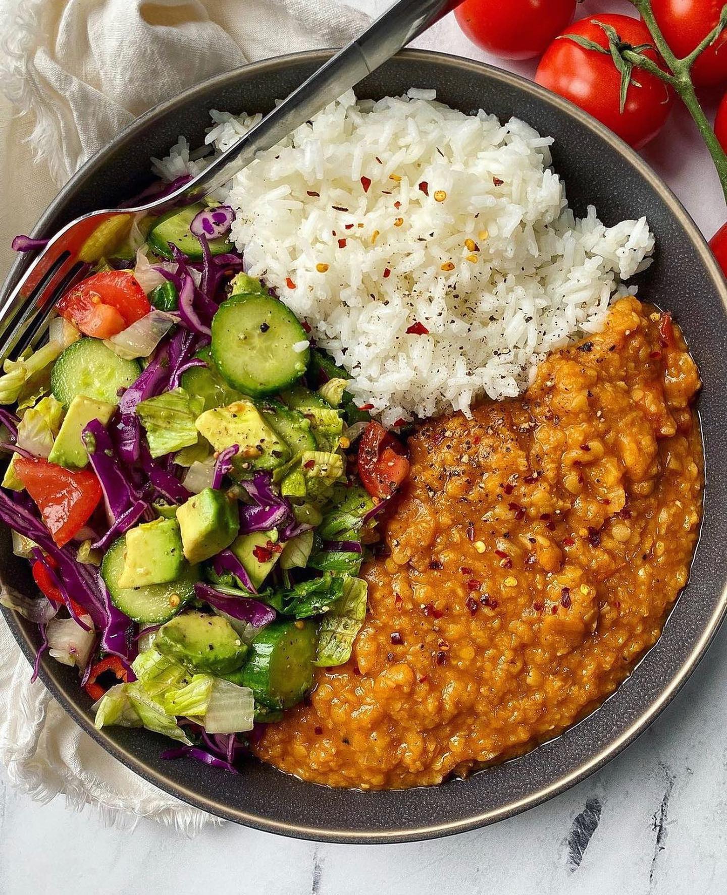 Berbere Spiced Ethiopian Lentils
