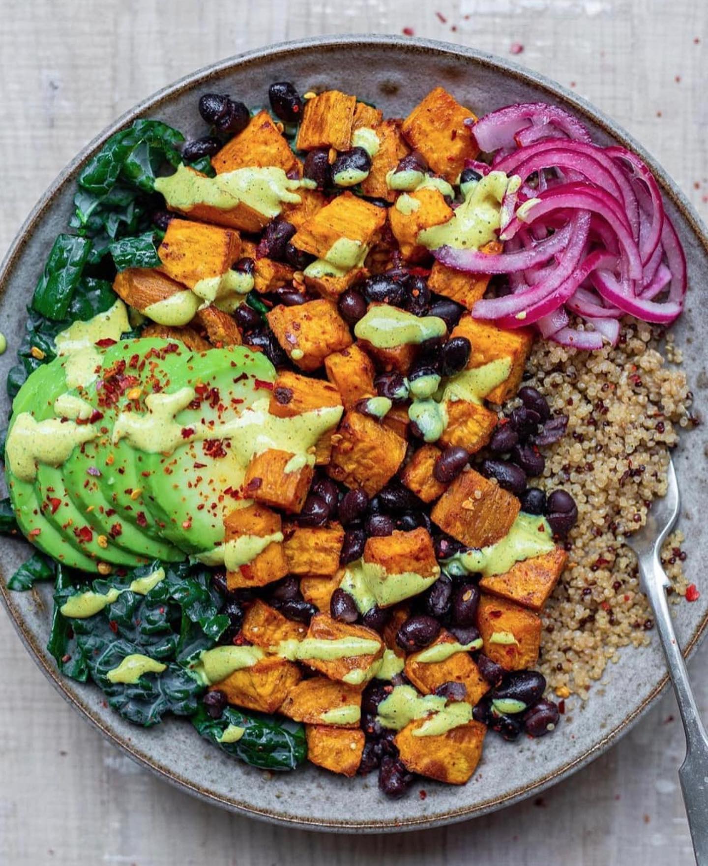 Sweet Potato and Black Bean Bowl