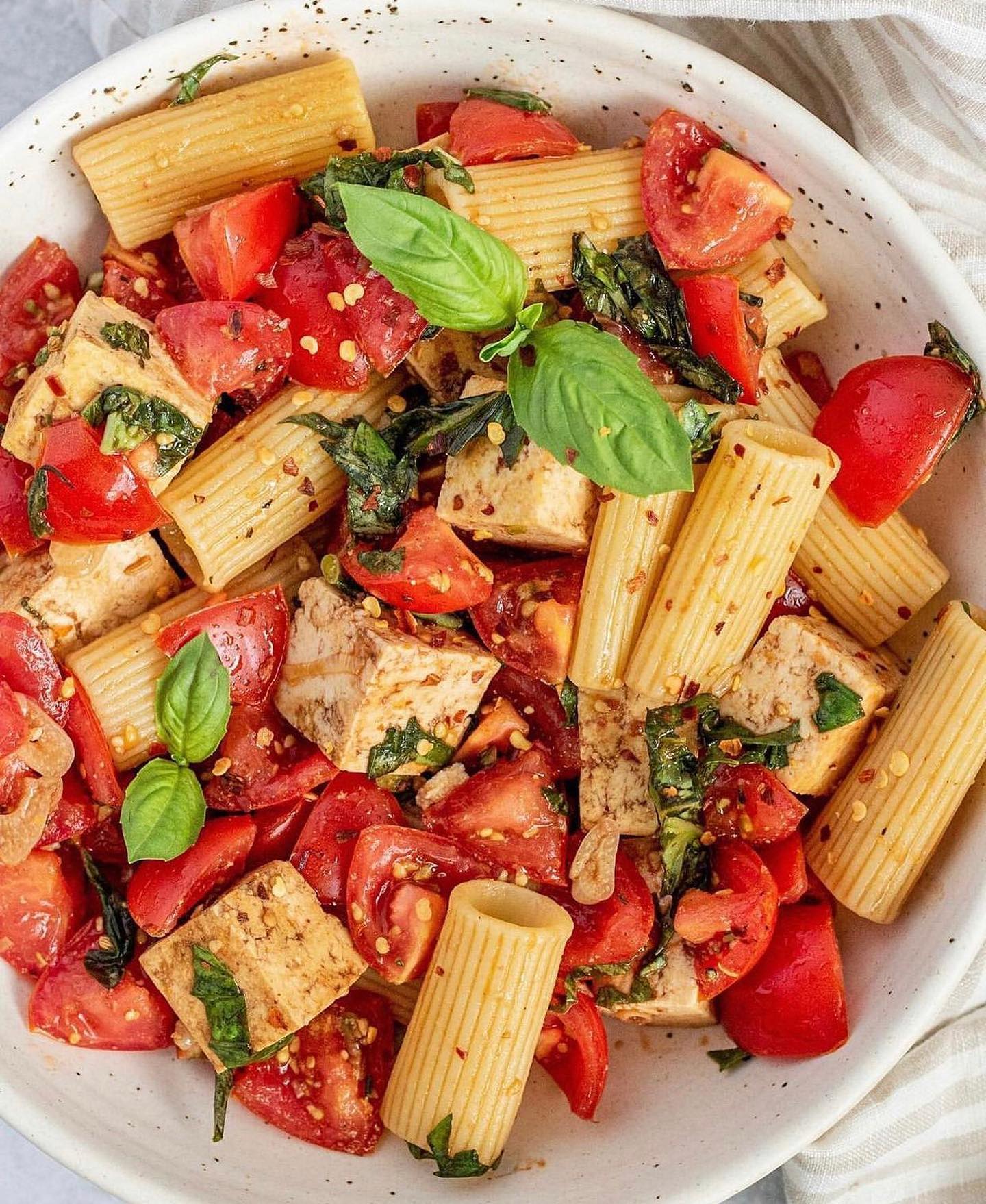 Cherry Tomato Basil Pasta