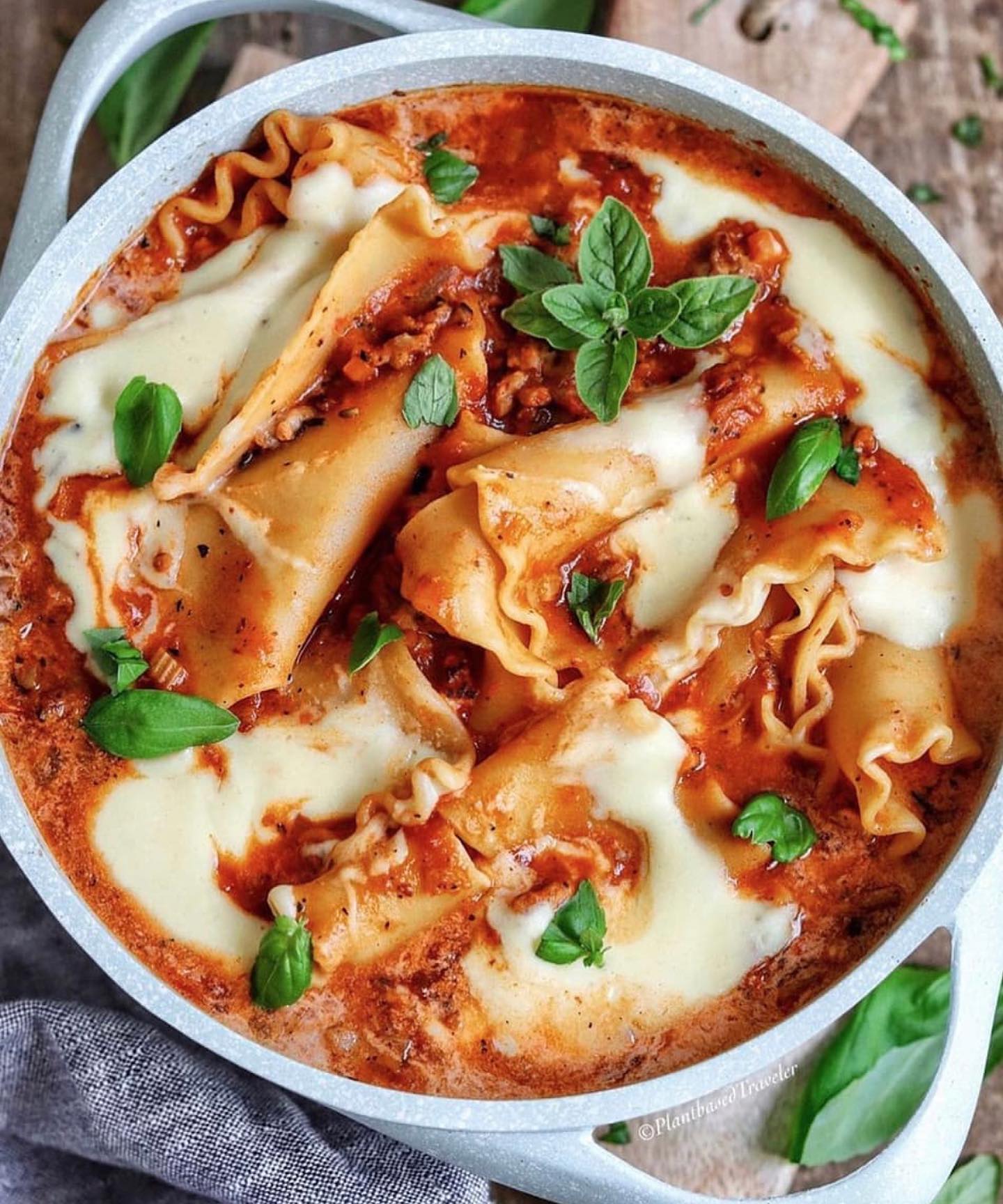 Creamy One Pot Lasagna