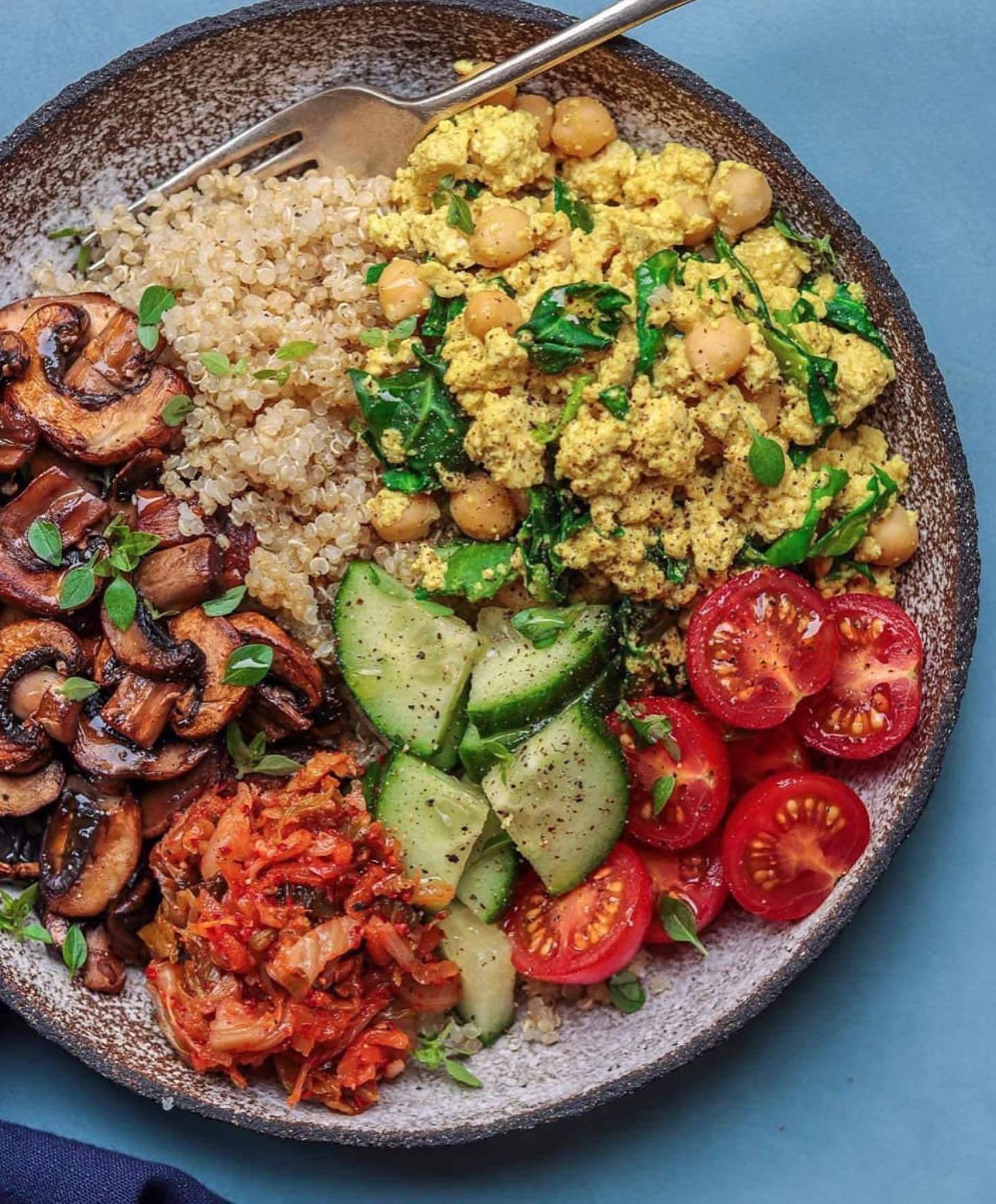 High Protein Brunch Bowl