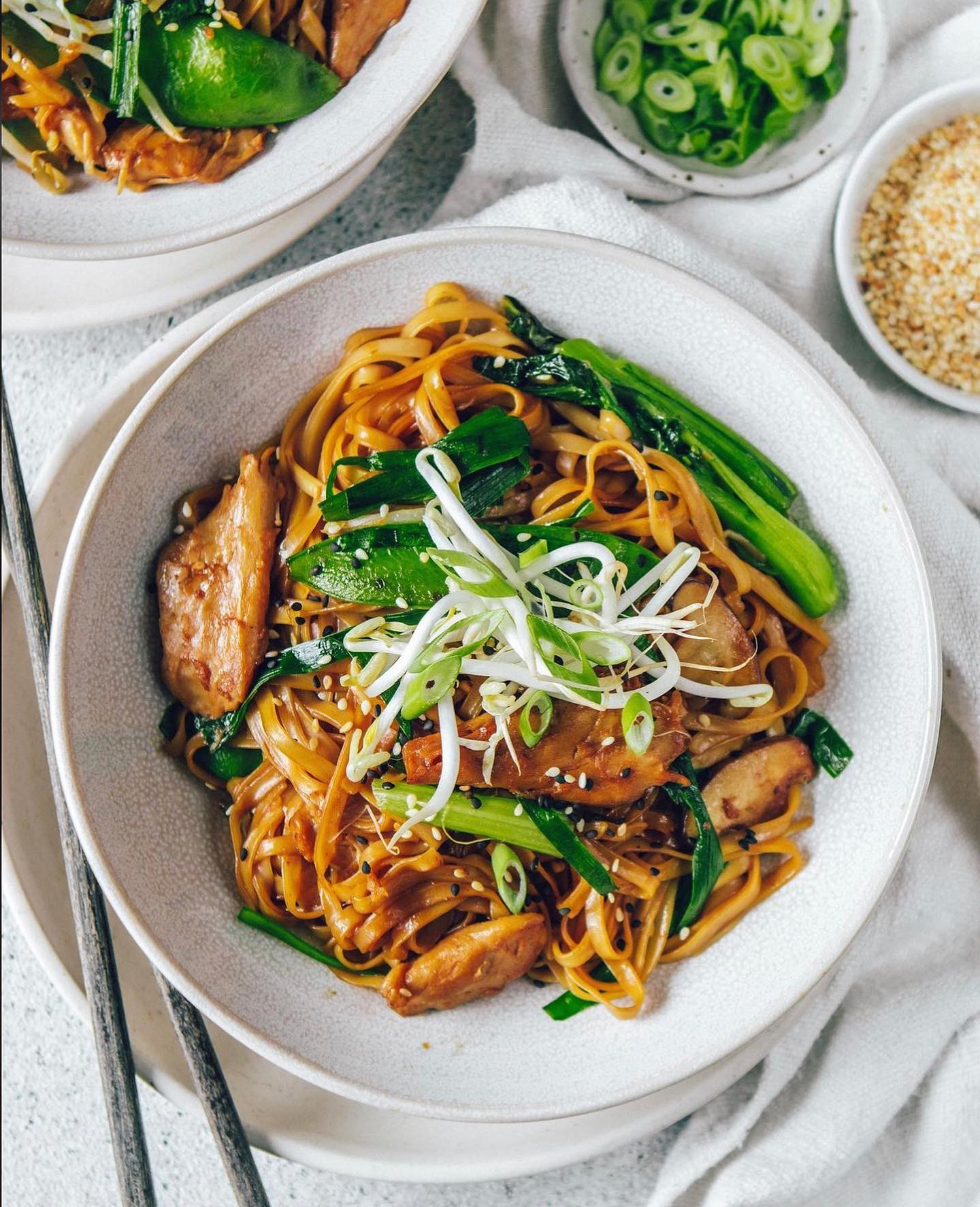 Vegan Stir-Fried Longevity Noodles