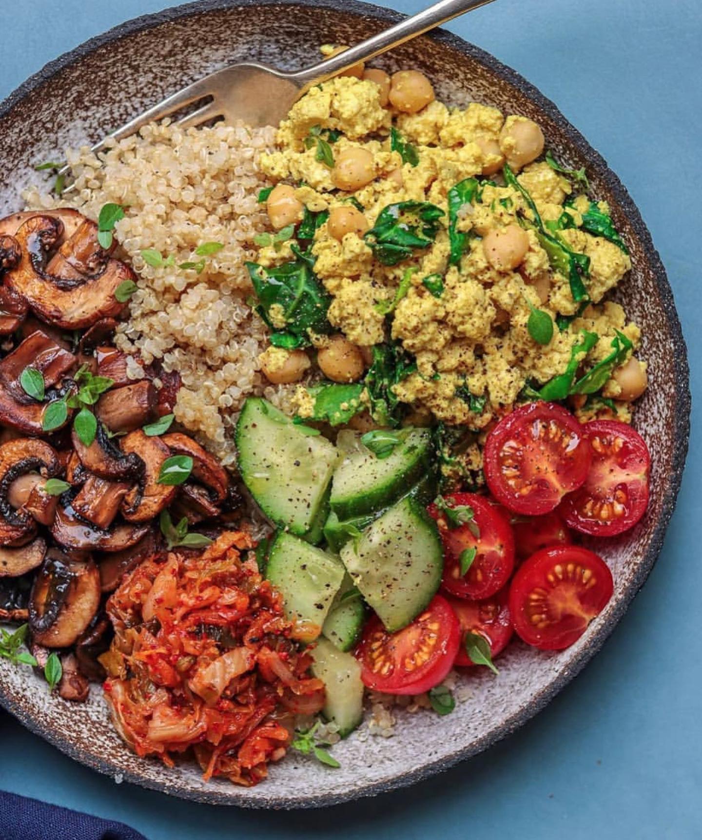 High Protein Brunch Bowl