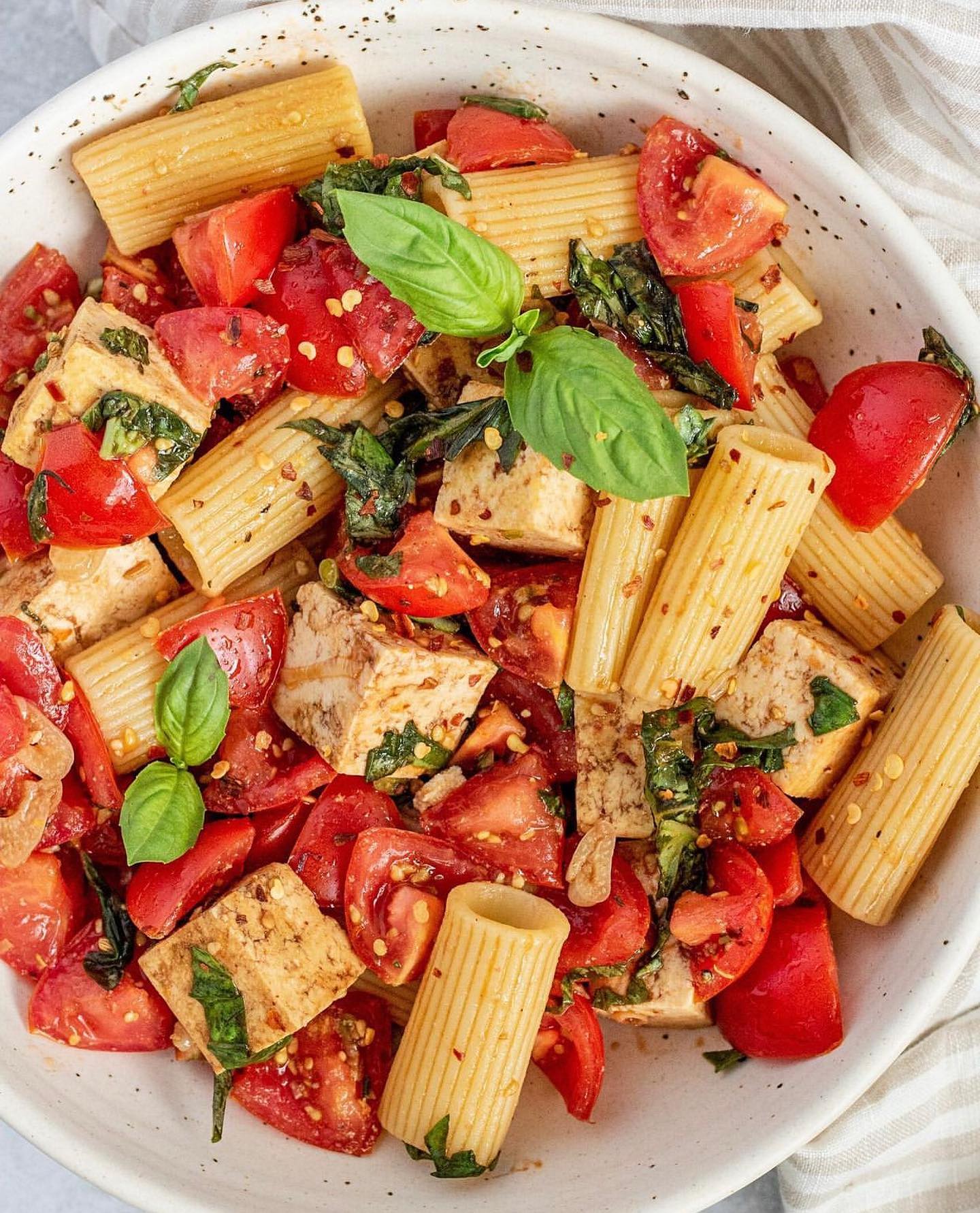 Cherry Tomato Basil Pasta