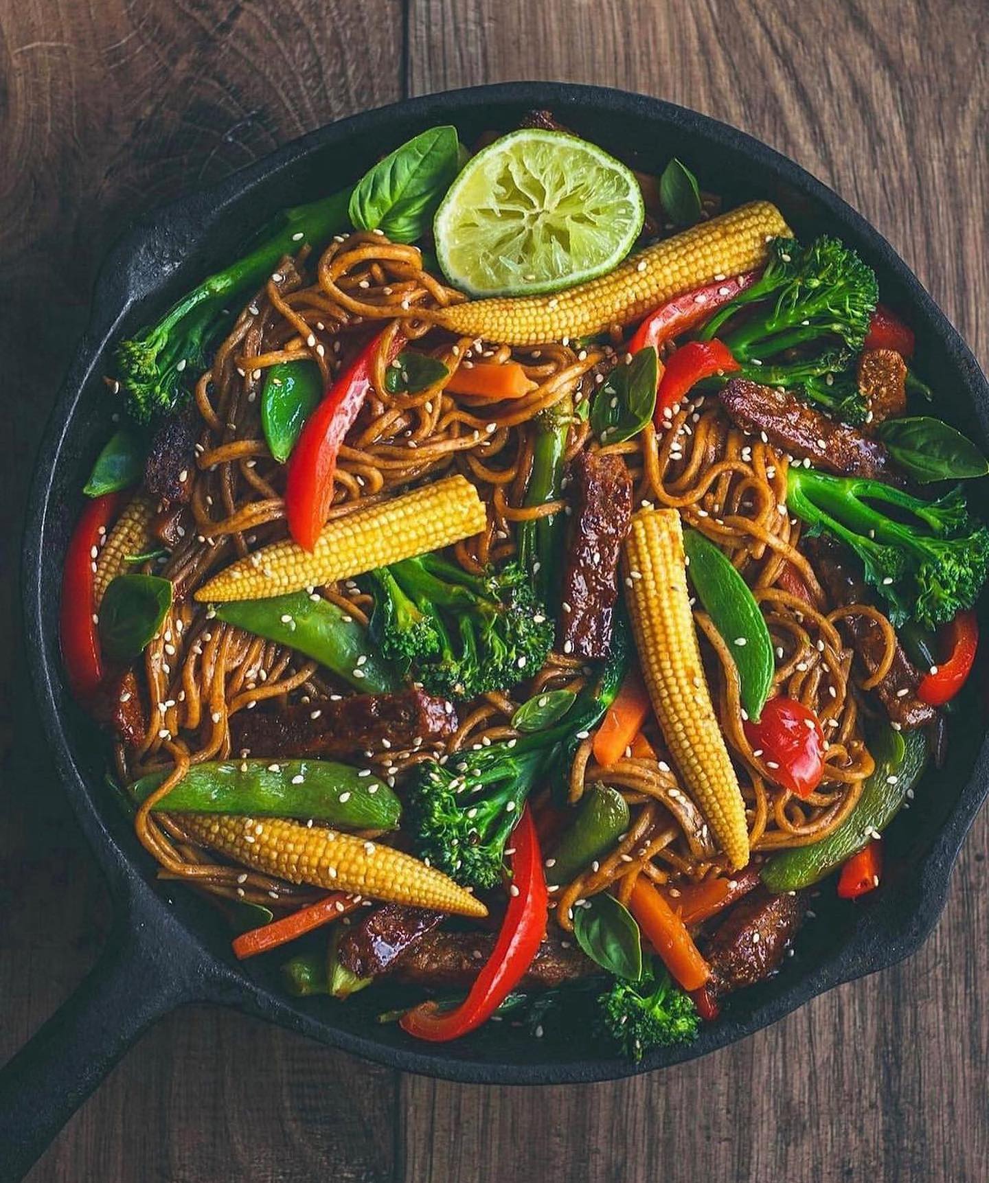 Garlic and Lime Stir Fry