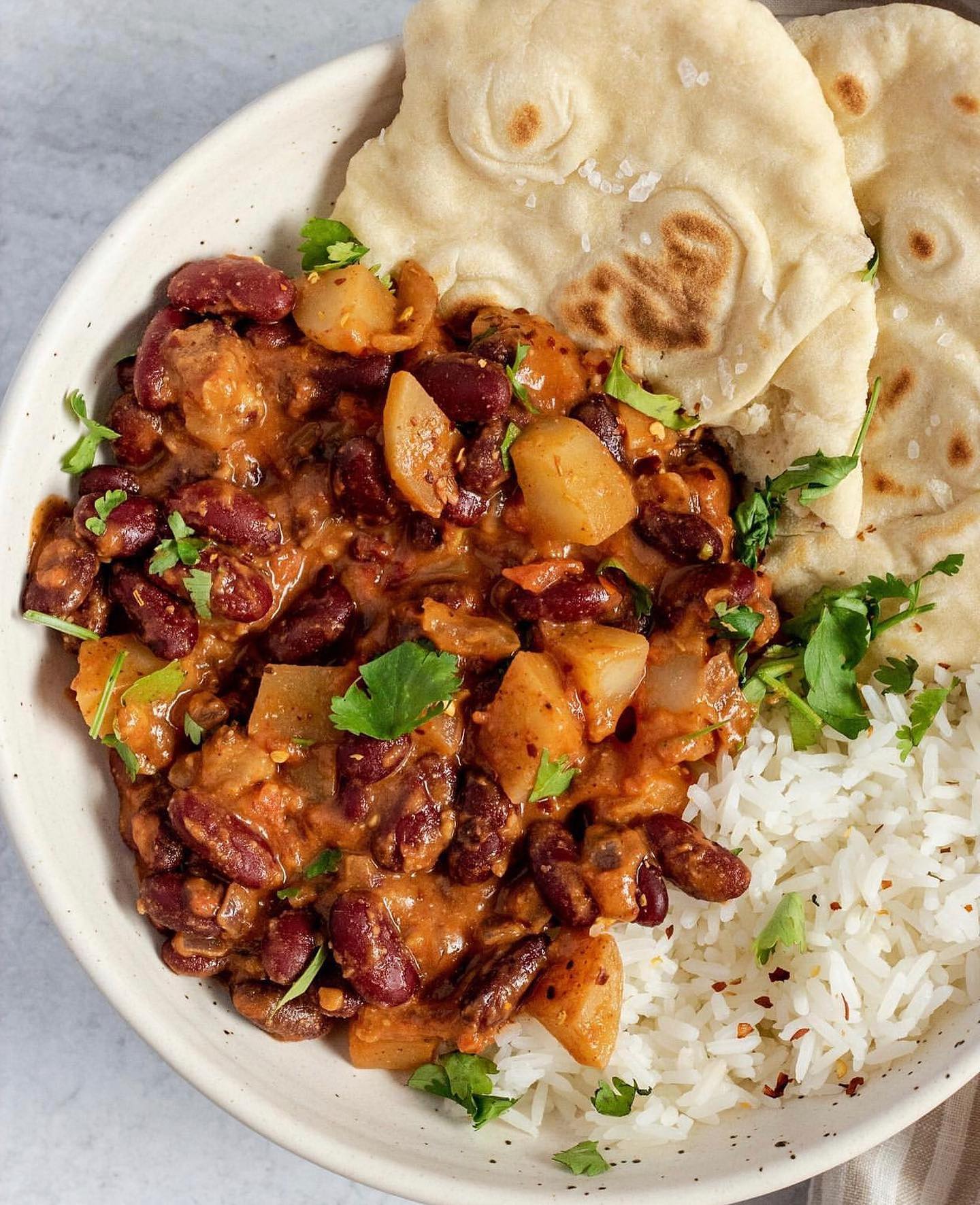 Creamy Red Bean Skillet