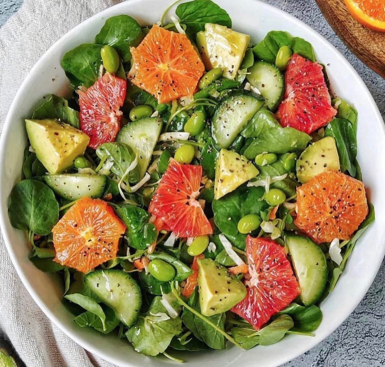 Citrus Watercress Salad with Blood Orange Vinaigrette
