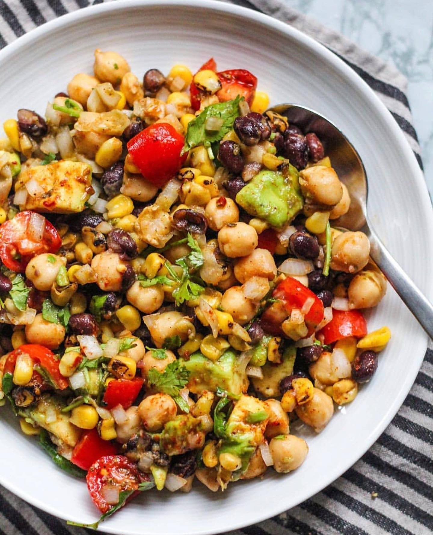 Chili Lime Bean Salad