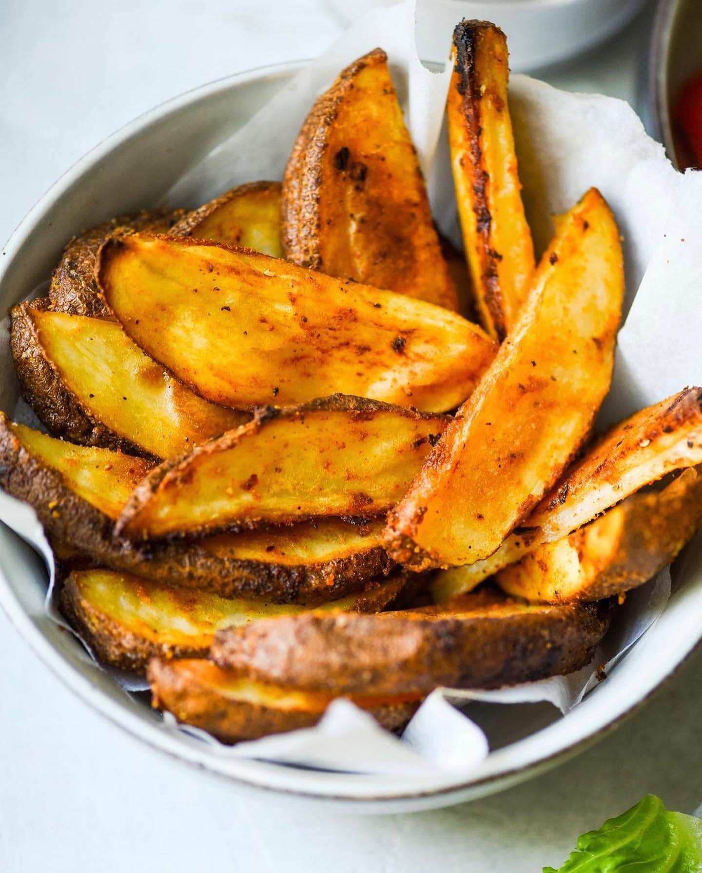 Crispy Baked Potato Wedges