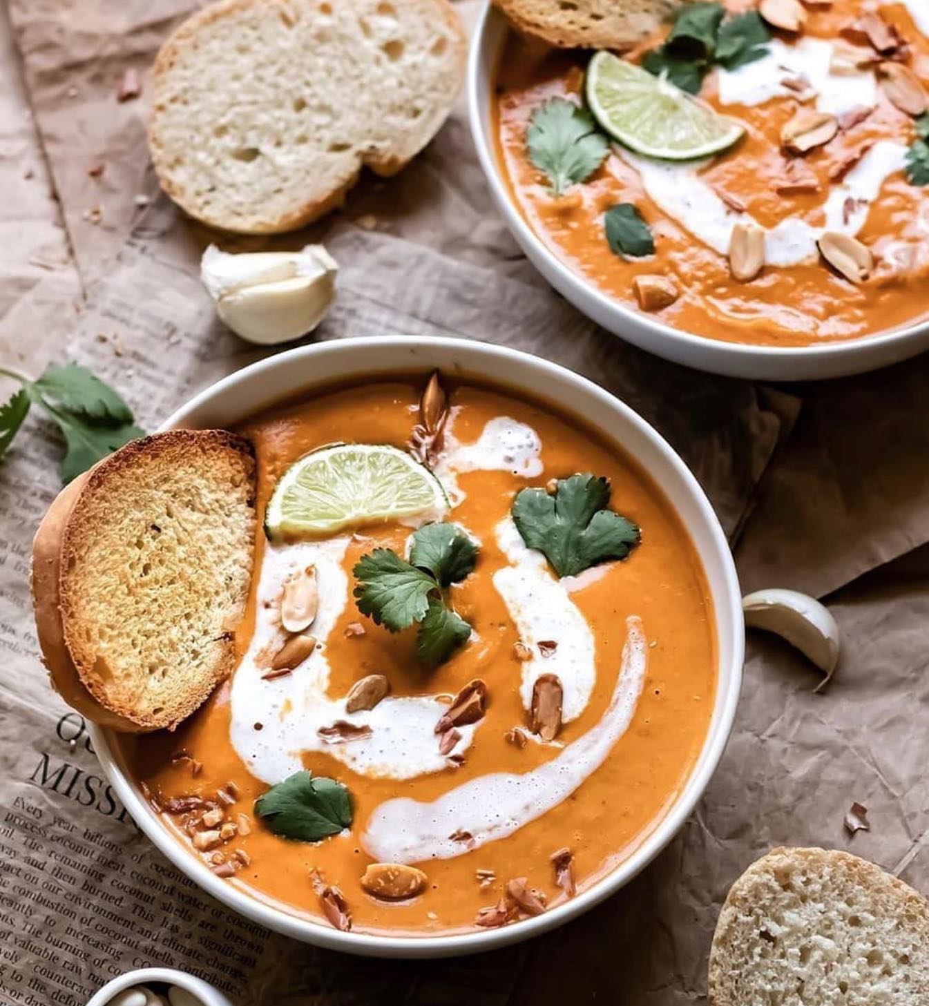Curry Butternut Squash Soup