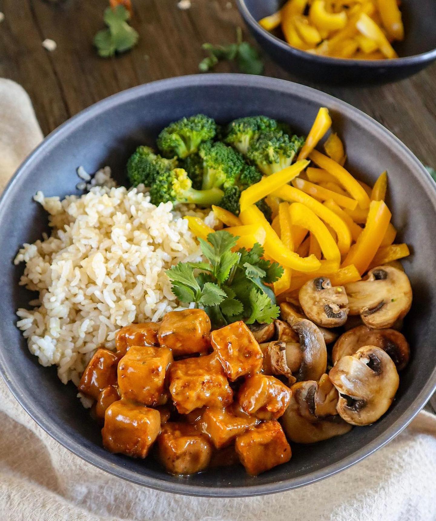 Savory Peanut Sauce with Tofu