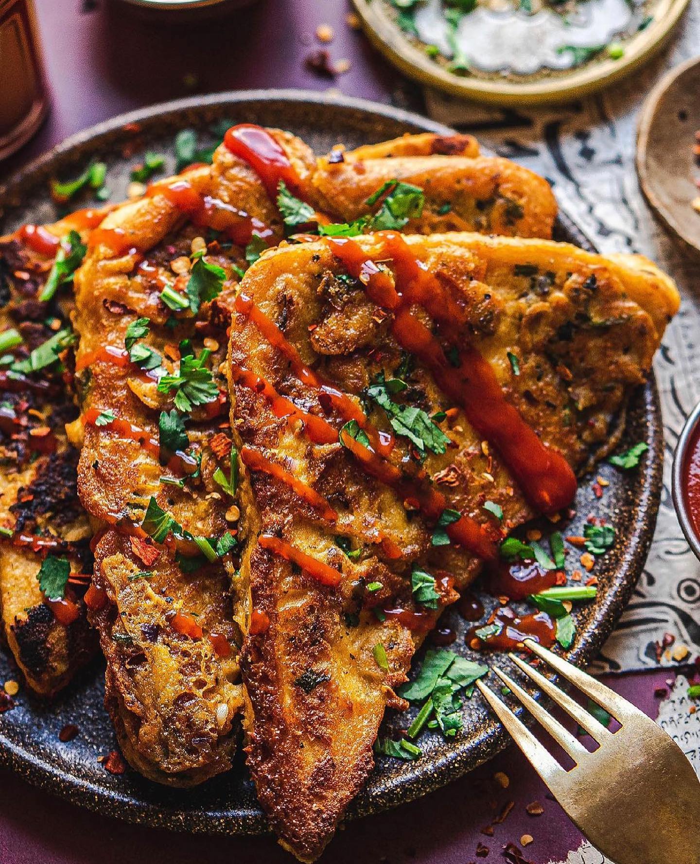 Vegan Masala French Toast