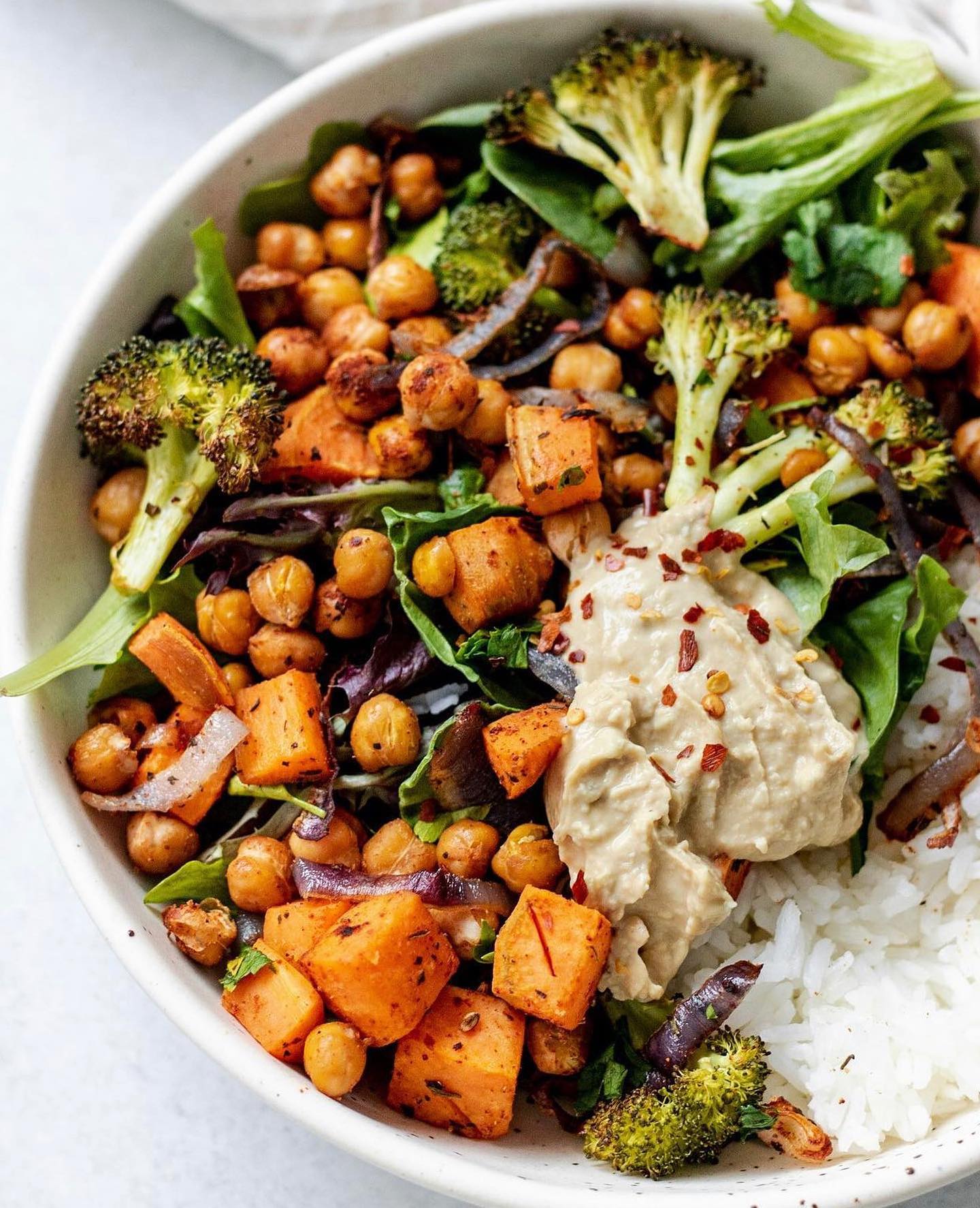 Roasted Sweet Potato Chickpea Sheet Pan Delight