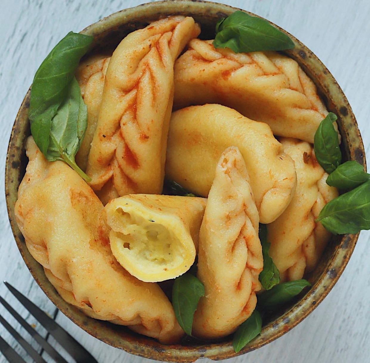 Vegan Culurgiones Pasta Dumplings