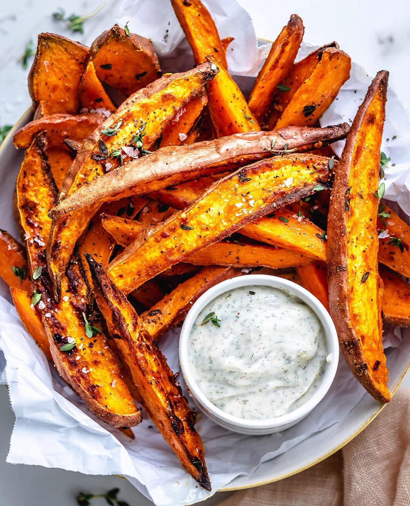 Crispy Baked Sweet Potato Wedges
