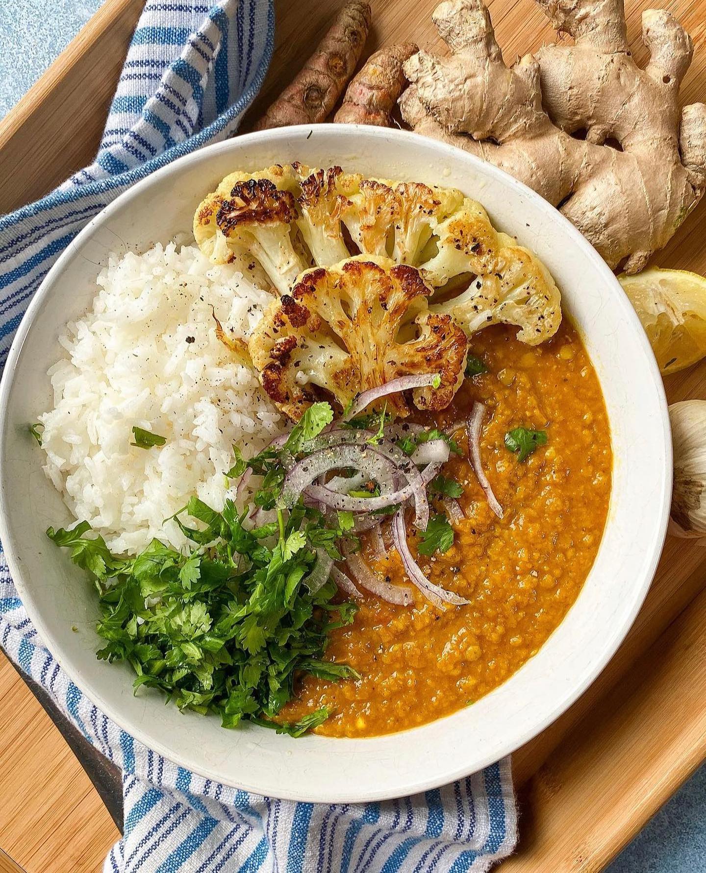 Easy Vegan Red Lentil Curry