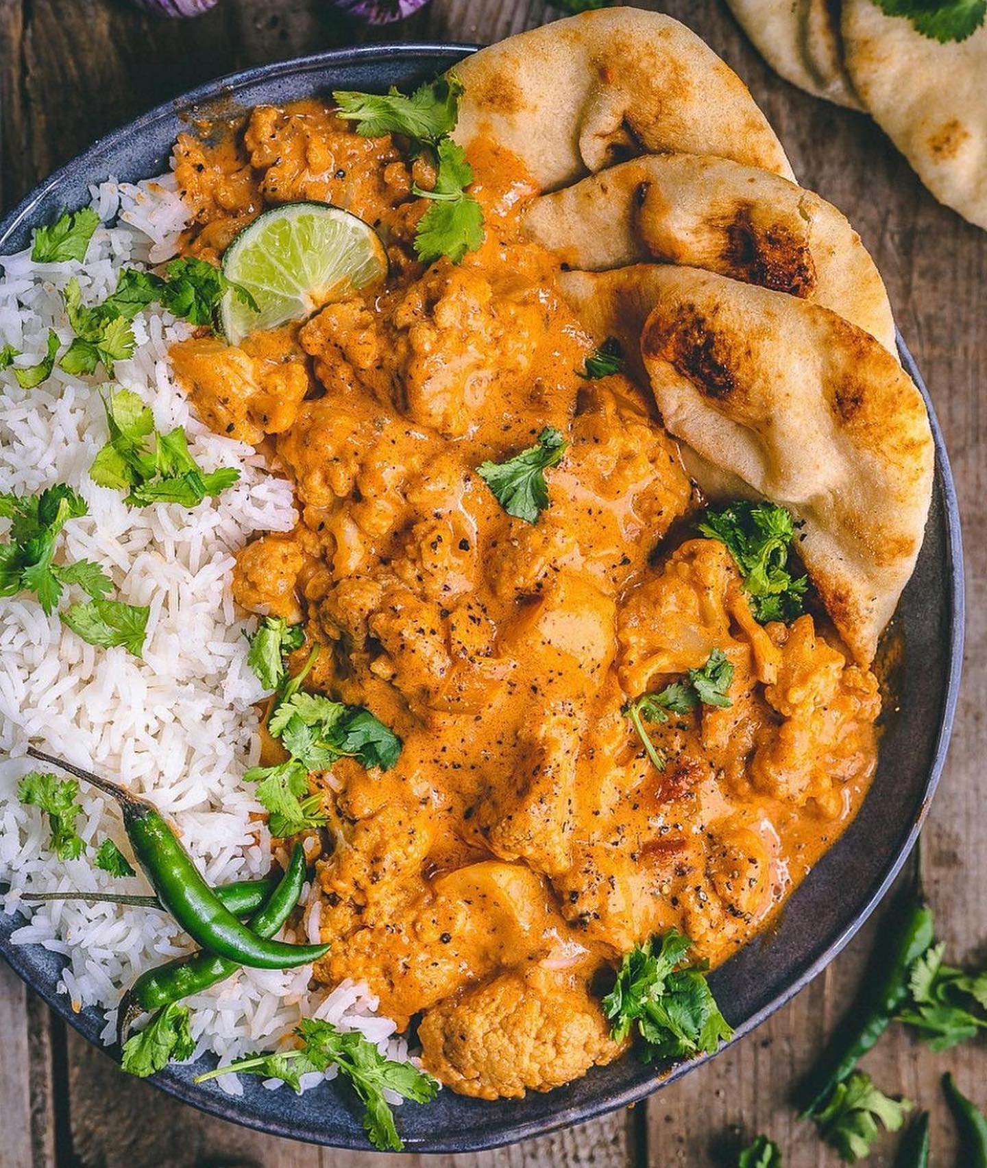 Vegan Butter Cauliflower Curry