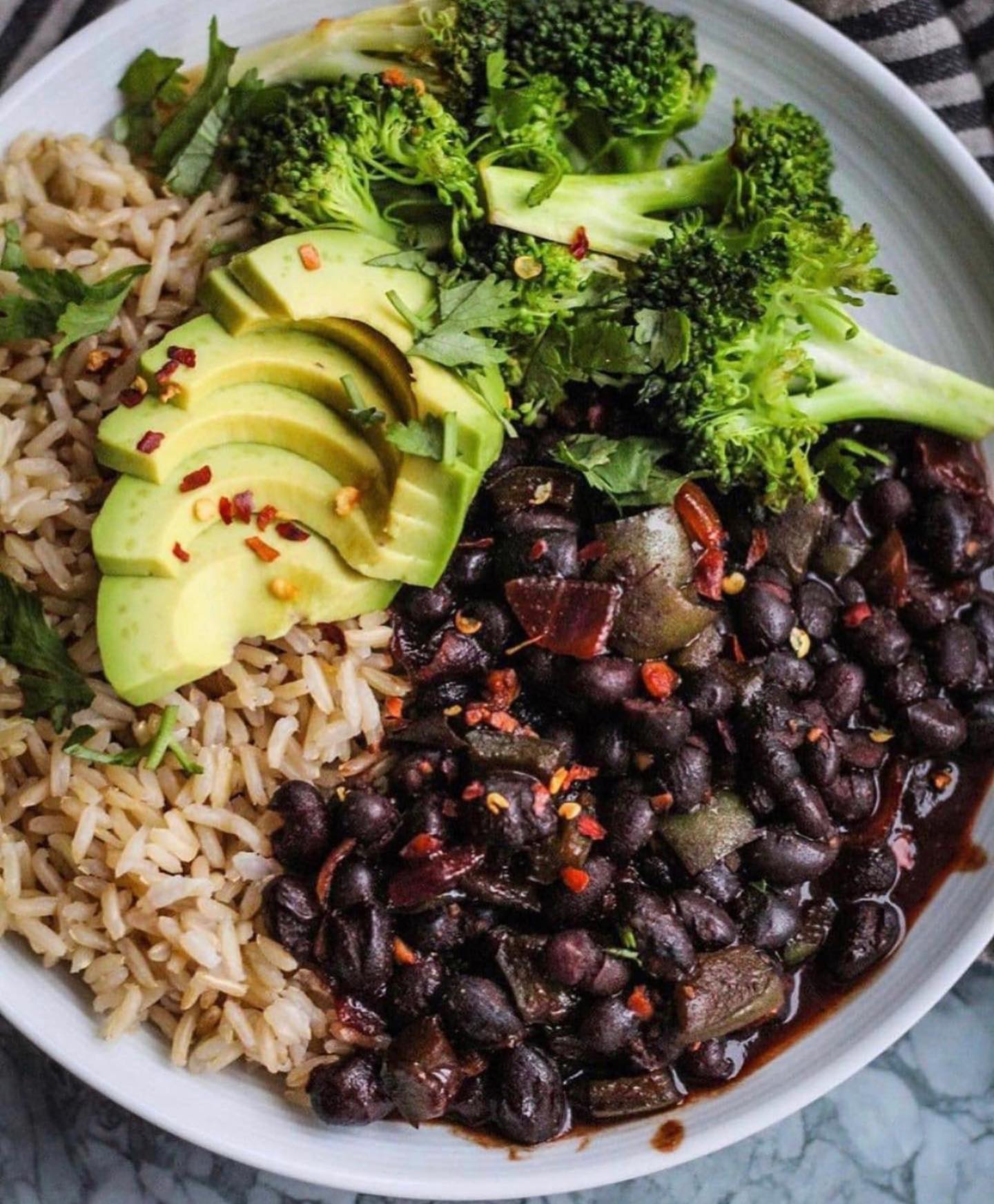 Maple Cayenne Black Beans