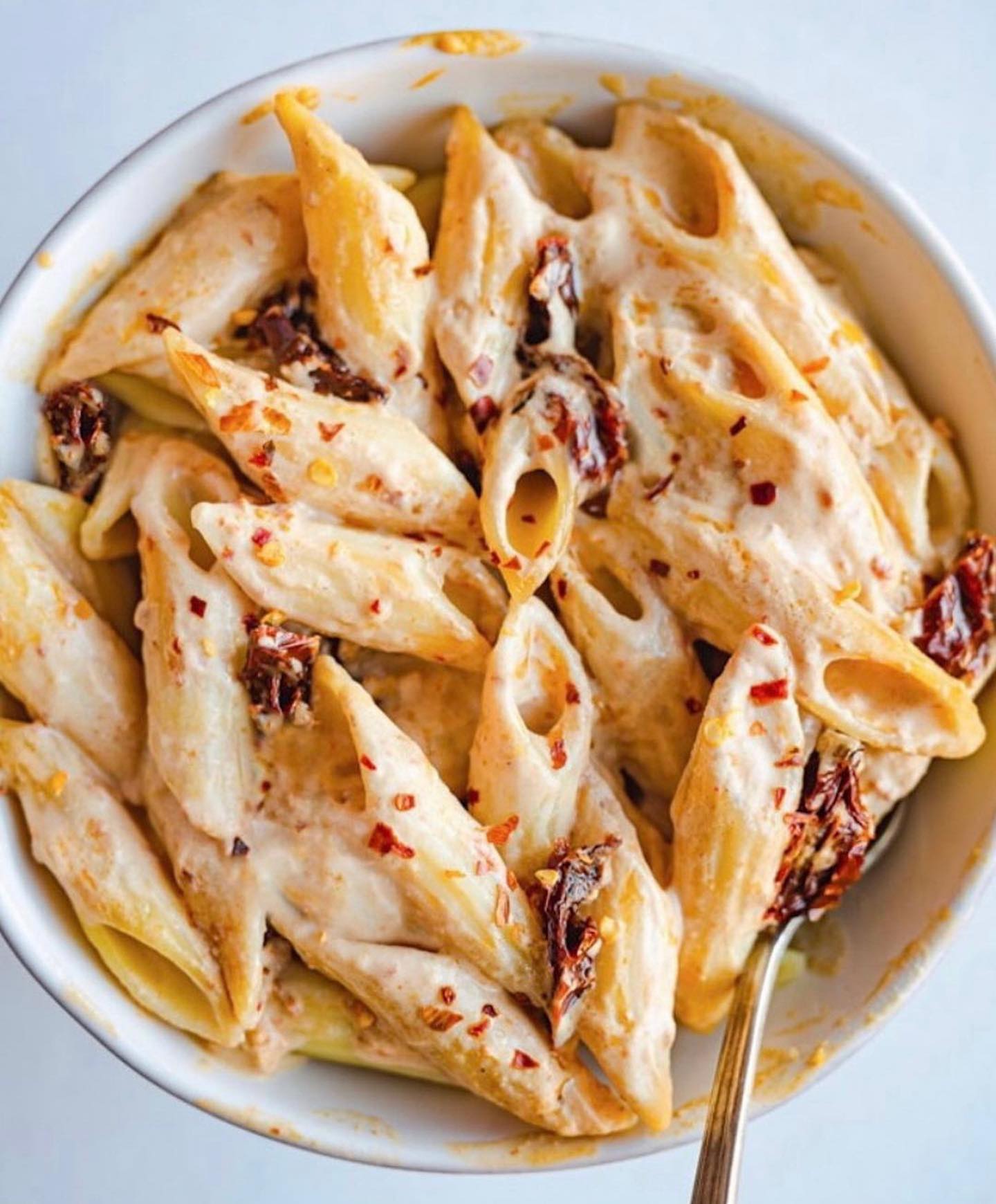 Tofu Sun-Dried Tomato Pasta