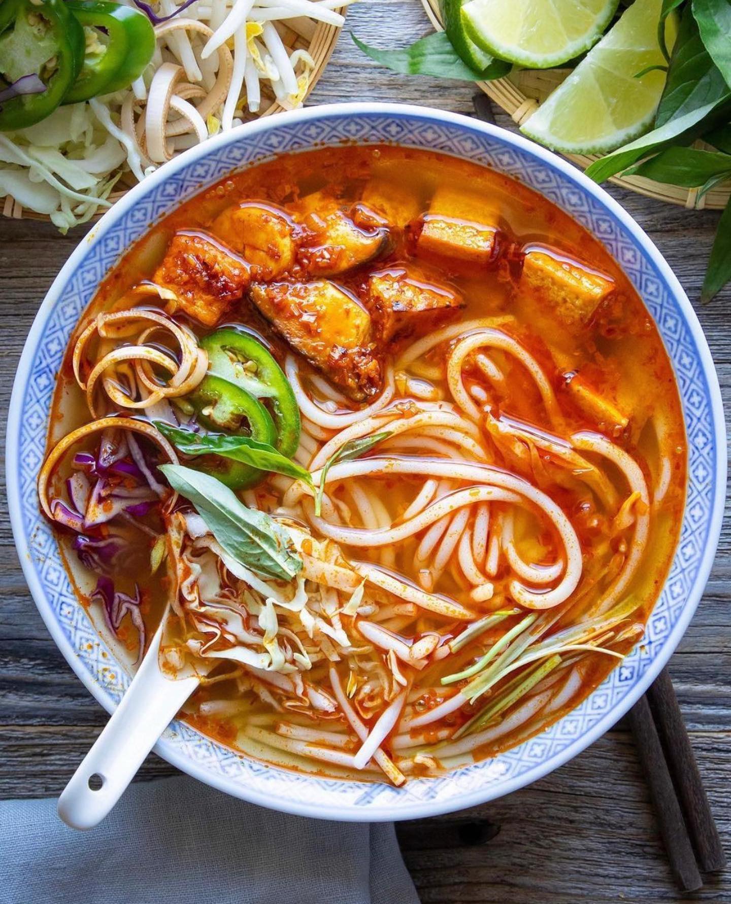 Vegan Vietnamese Noodle Soup
