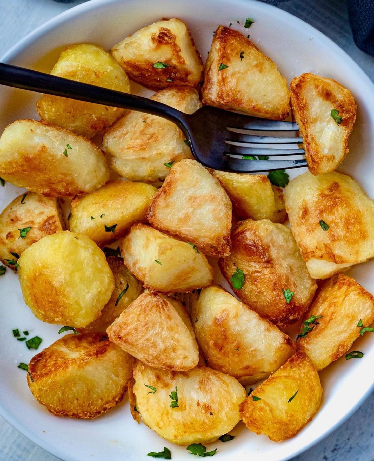Crispy Roasted Yukon Gold Potatoes
