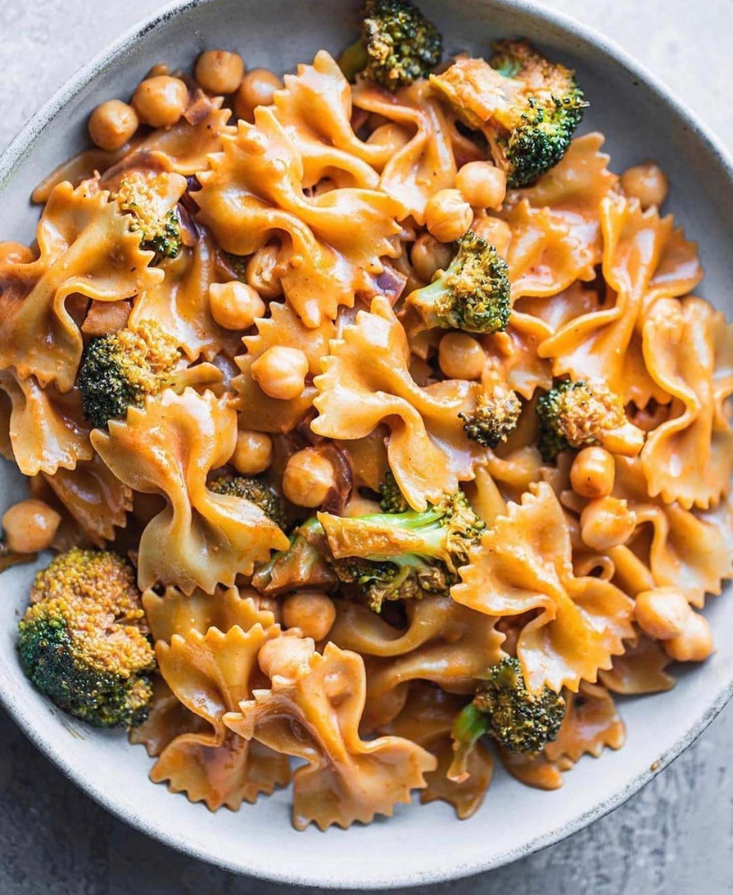 Broccoli Pasta with Chickpeas