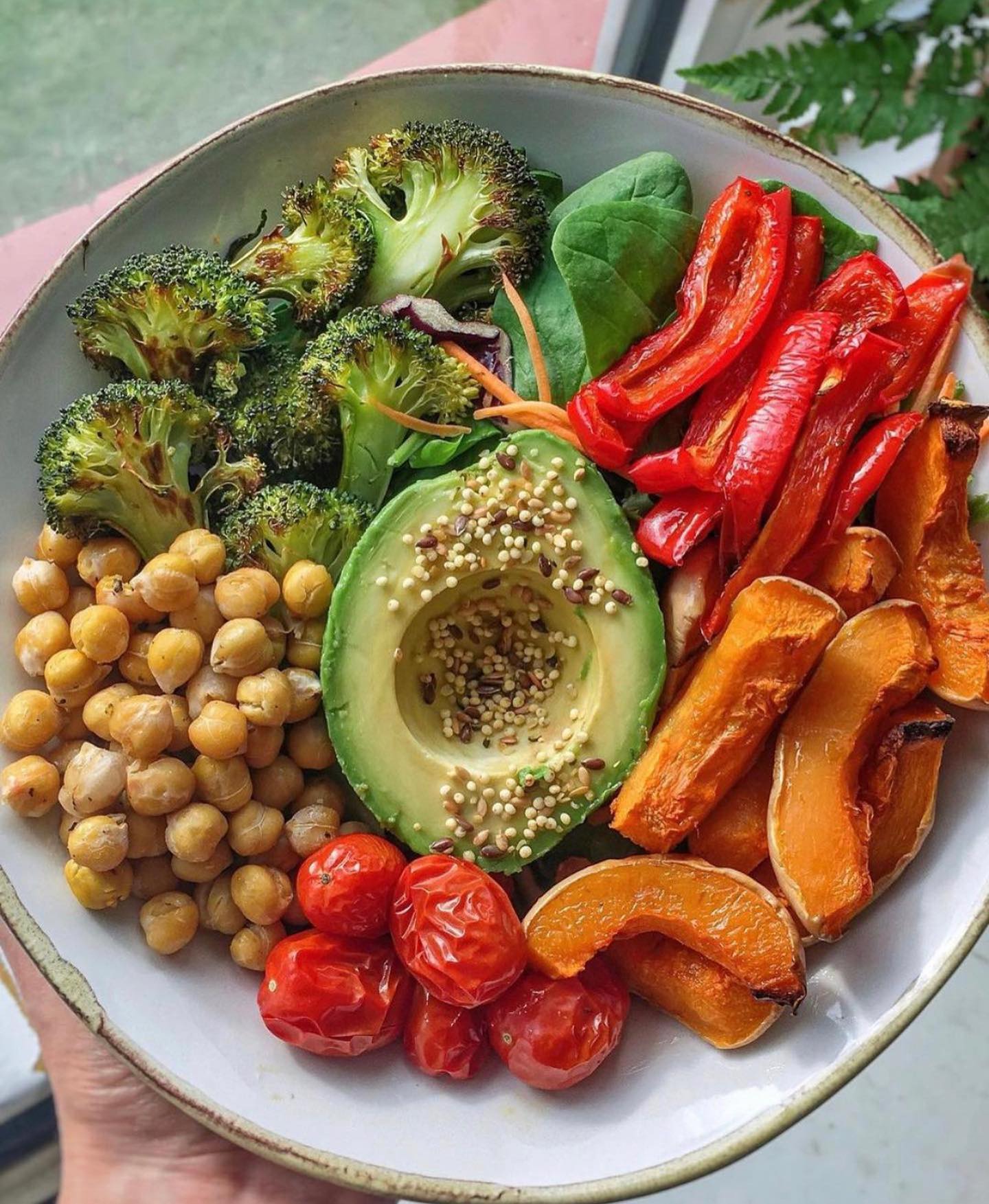 Colourful Roasted Vegetable Bowl