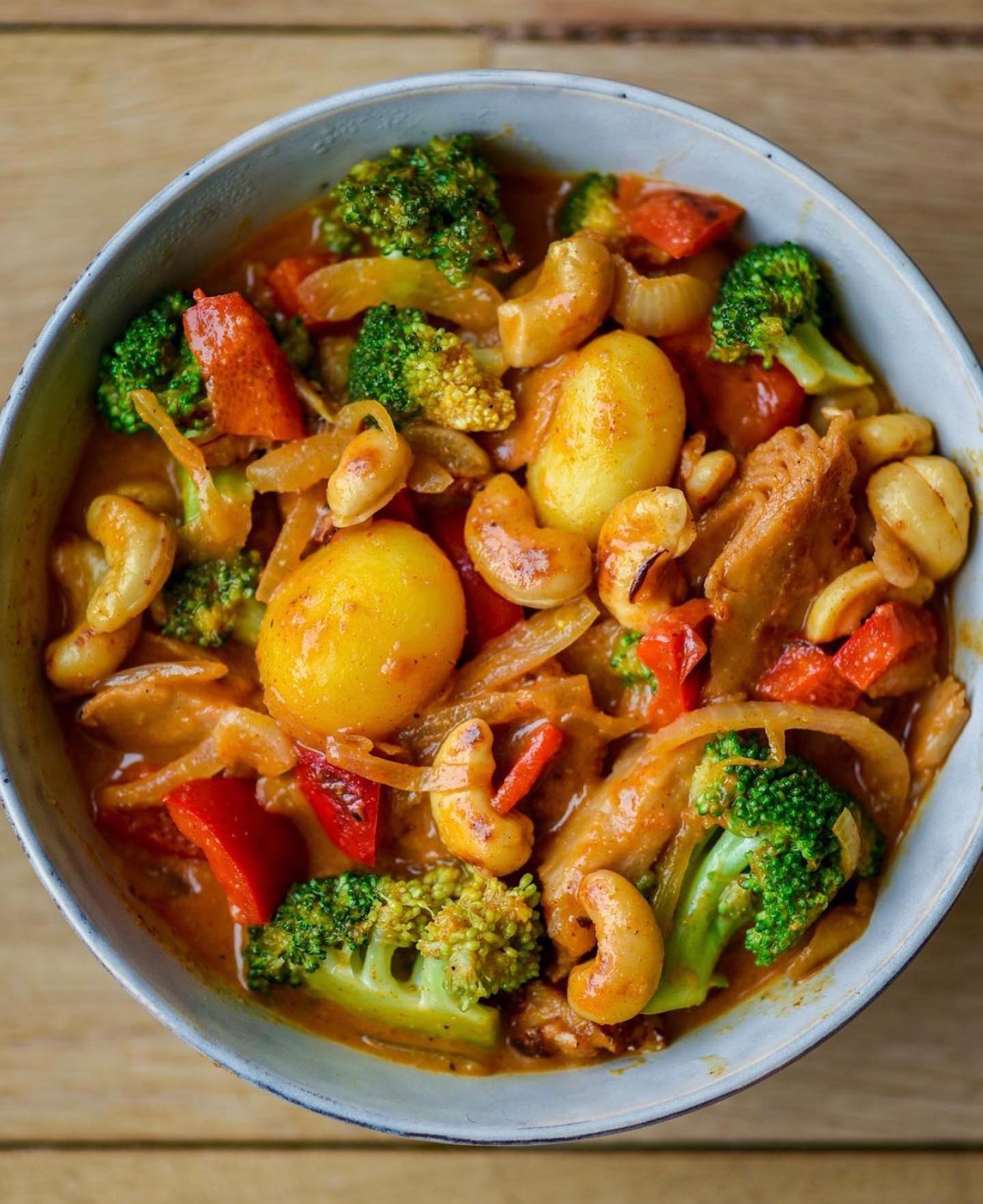 Vegan Red Curry Stir-Fry