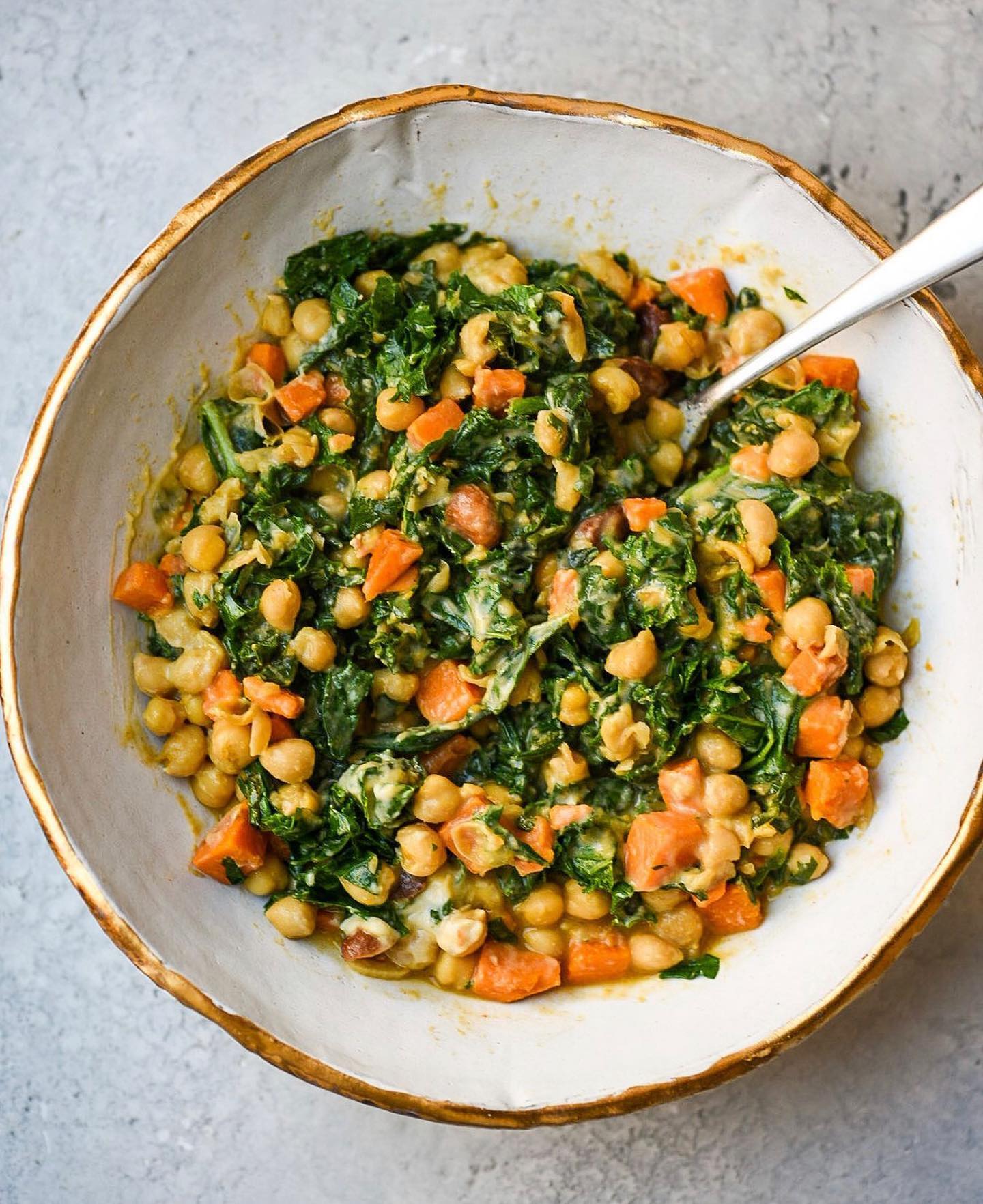 15-Minute Vegan Sweet Potato Chickpea Bowl